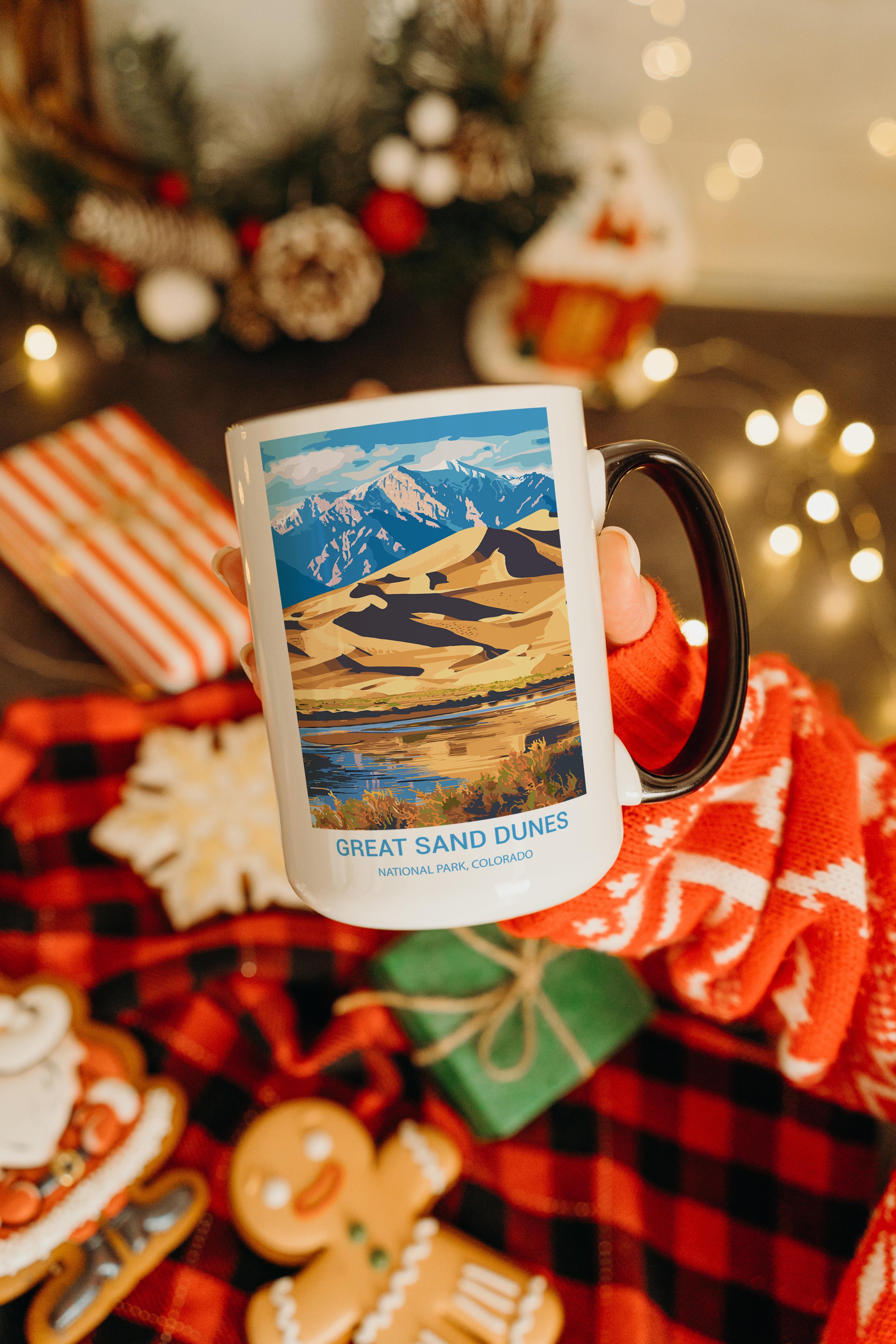 Great Sand Dunes - Colorado - US National Park Tourism Mug