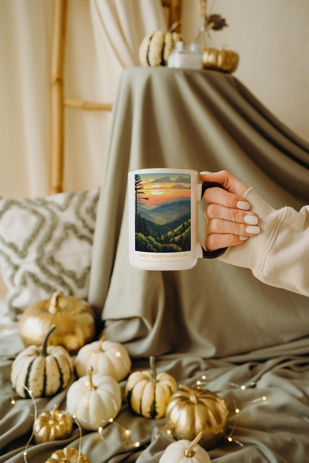 Great Smoky Mountains - Tennessee and North Carolina - US National Park Tourism Mug