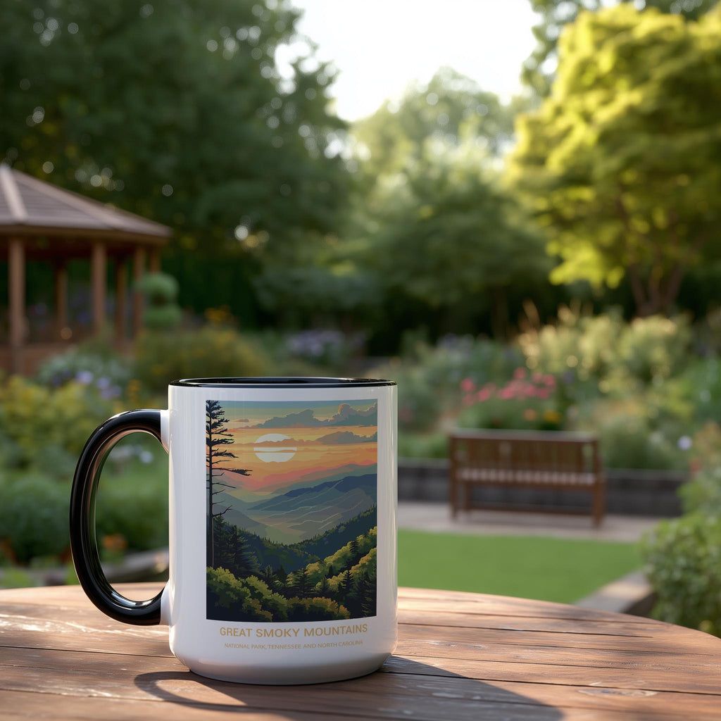 Great Smoky Mountains - Tennessee and North Carolina - US National Park Tourism Mug