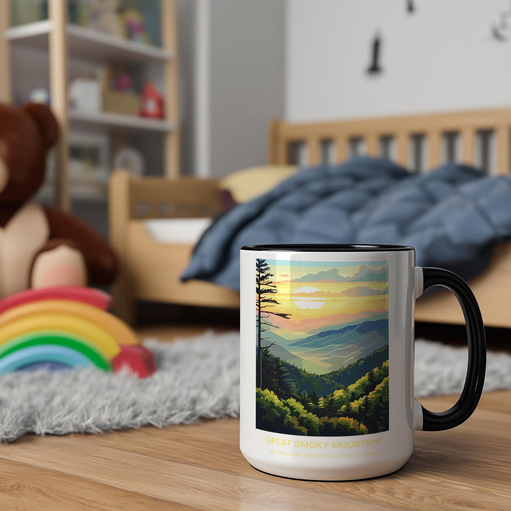 Great Smoky Mountains - Tennessee and North Carolina - US National Park Tourism Mug