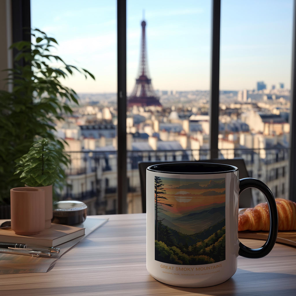Great Smoky Mountains - Tennessee and North Carolina - US National Park Tourism Mug