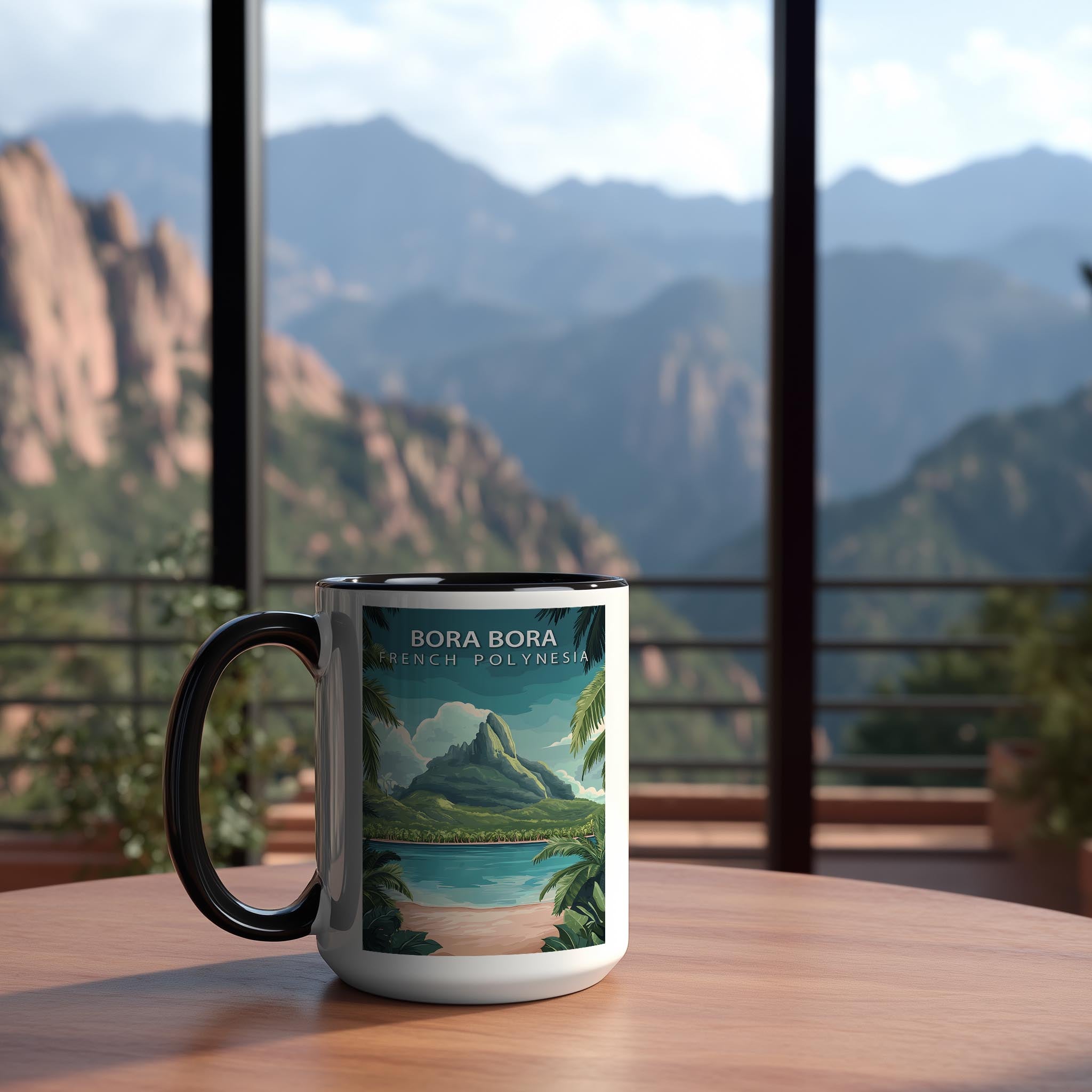 Bora Bora - French Polynesia - Global Treasures Mug