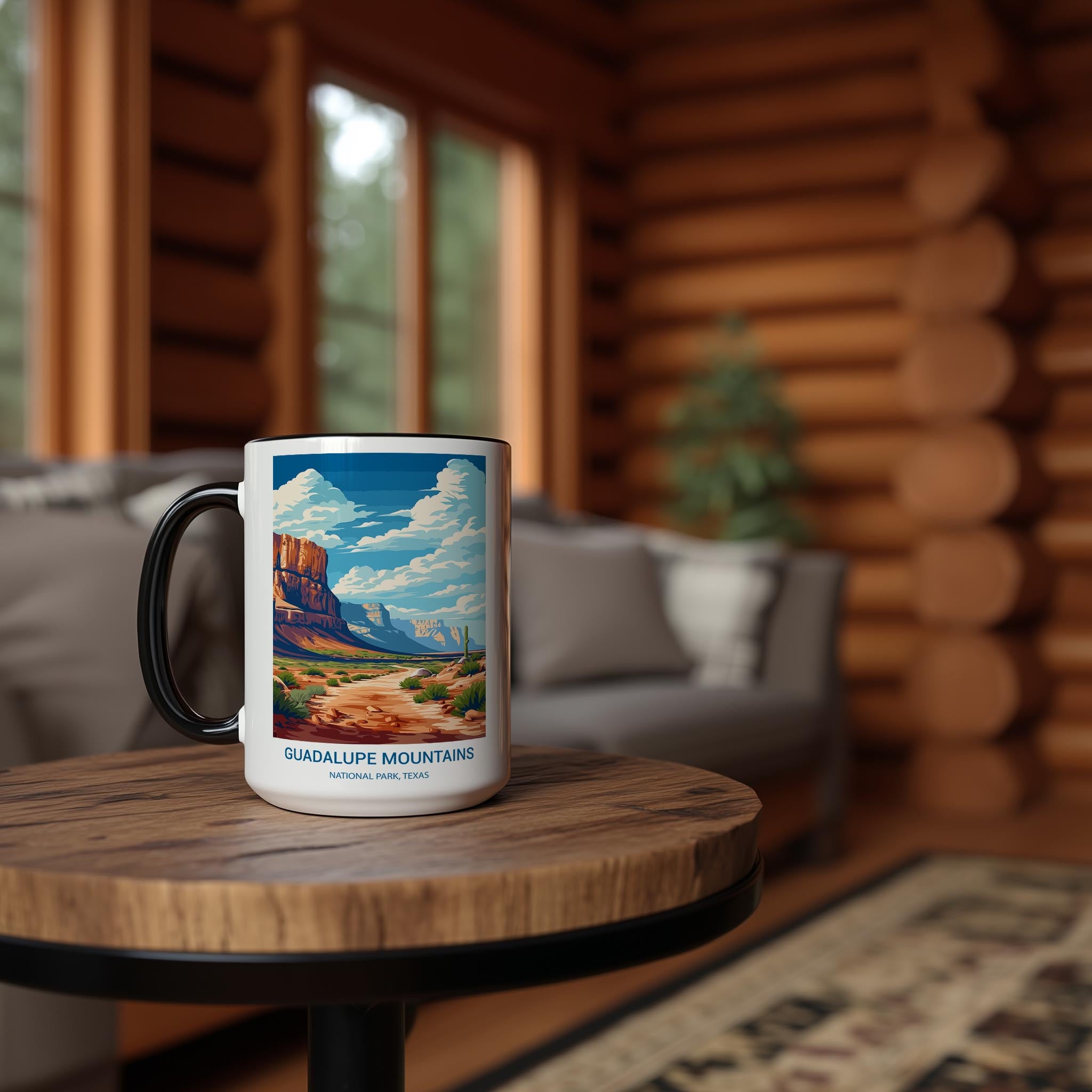Guadalupe Mountains - Texas - US National Park Tourism Mug