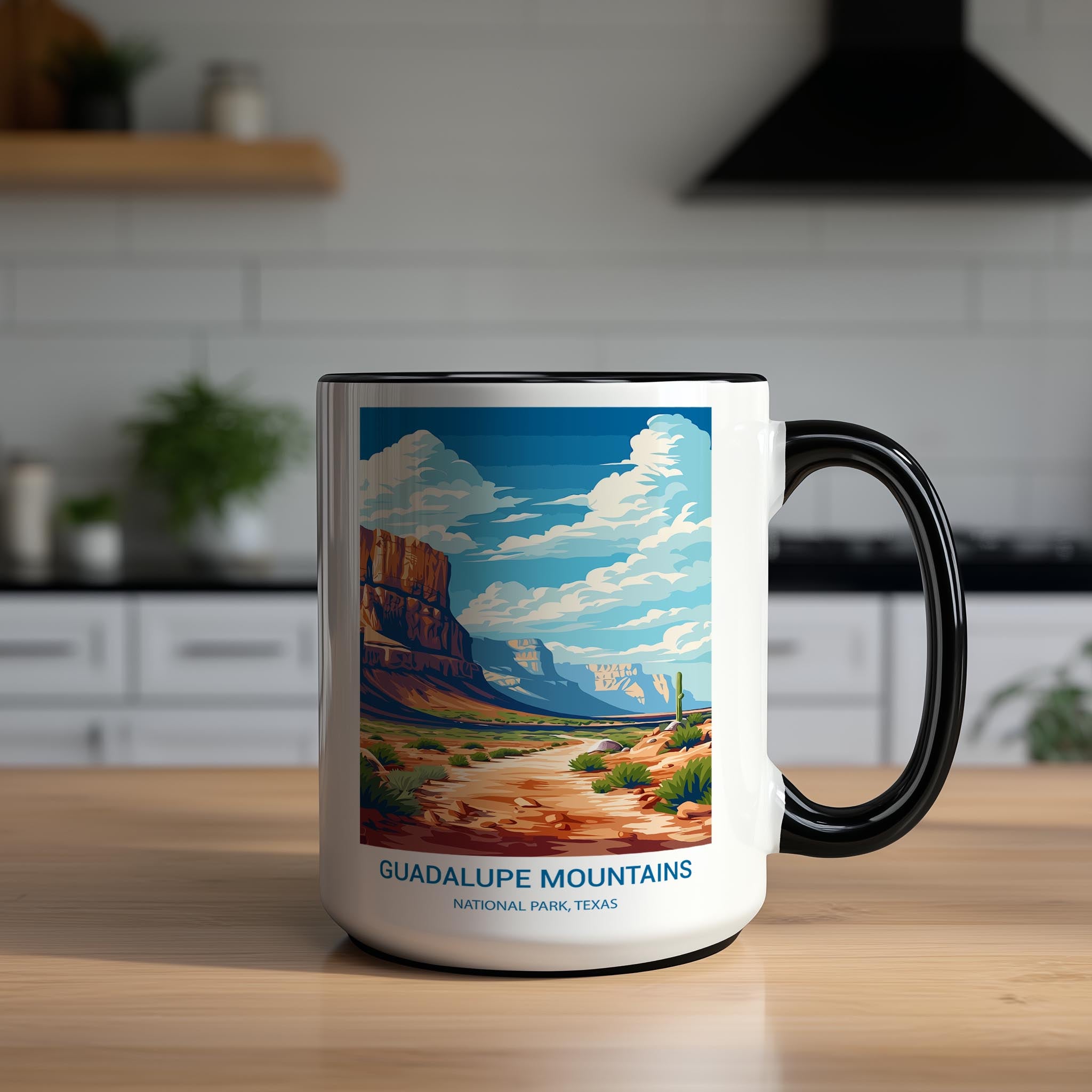 Guadalupe Mountains - Texas - US National Park Tourism Mug