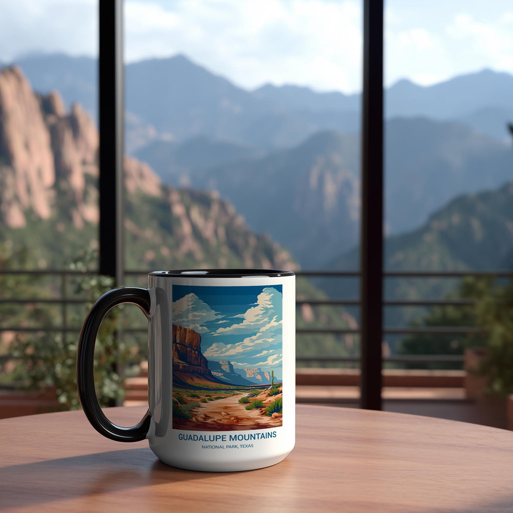 Guadalupe Mountains - Texas - US National Park Tourism Mug