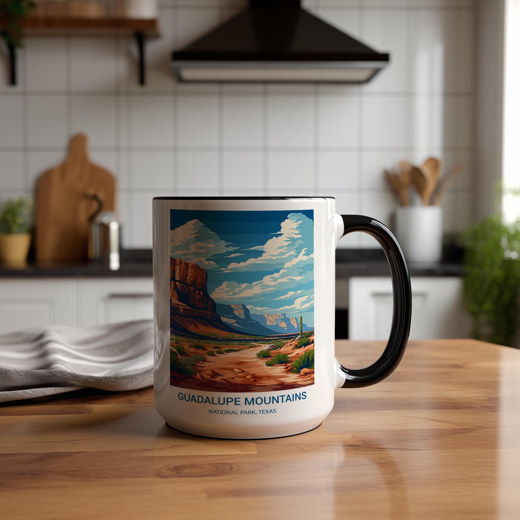Guadalupe Mountains - Texas - US National Park Tourism Mug