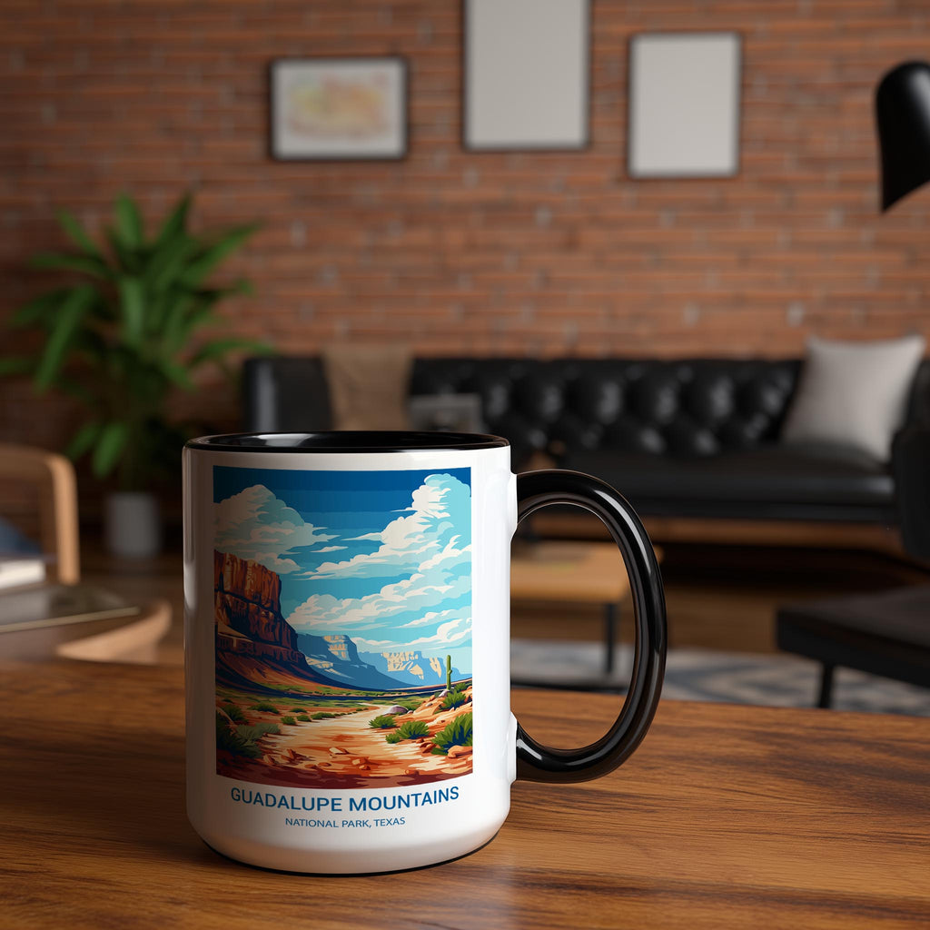Guadalupe Mountains - Texas - US National Park Tourism Mug