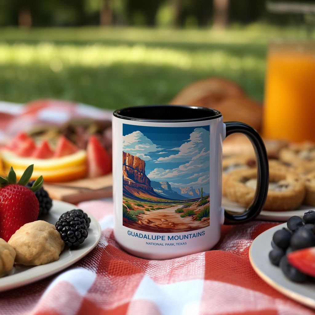 Guadalupe Mountains - Texas - US National Park Tourism Mug