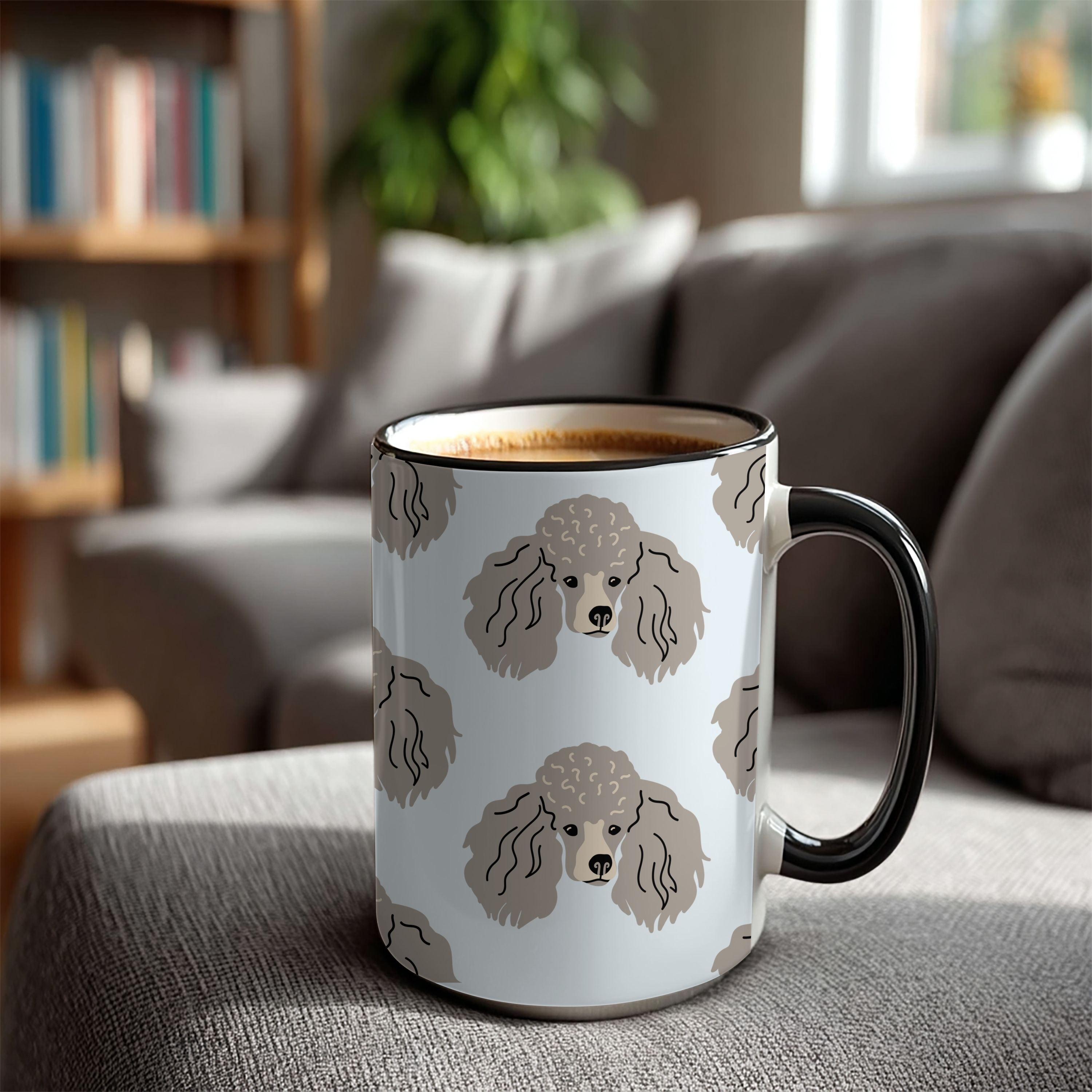 Poodle Dog Doodle Design 15oz Mug
