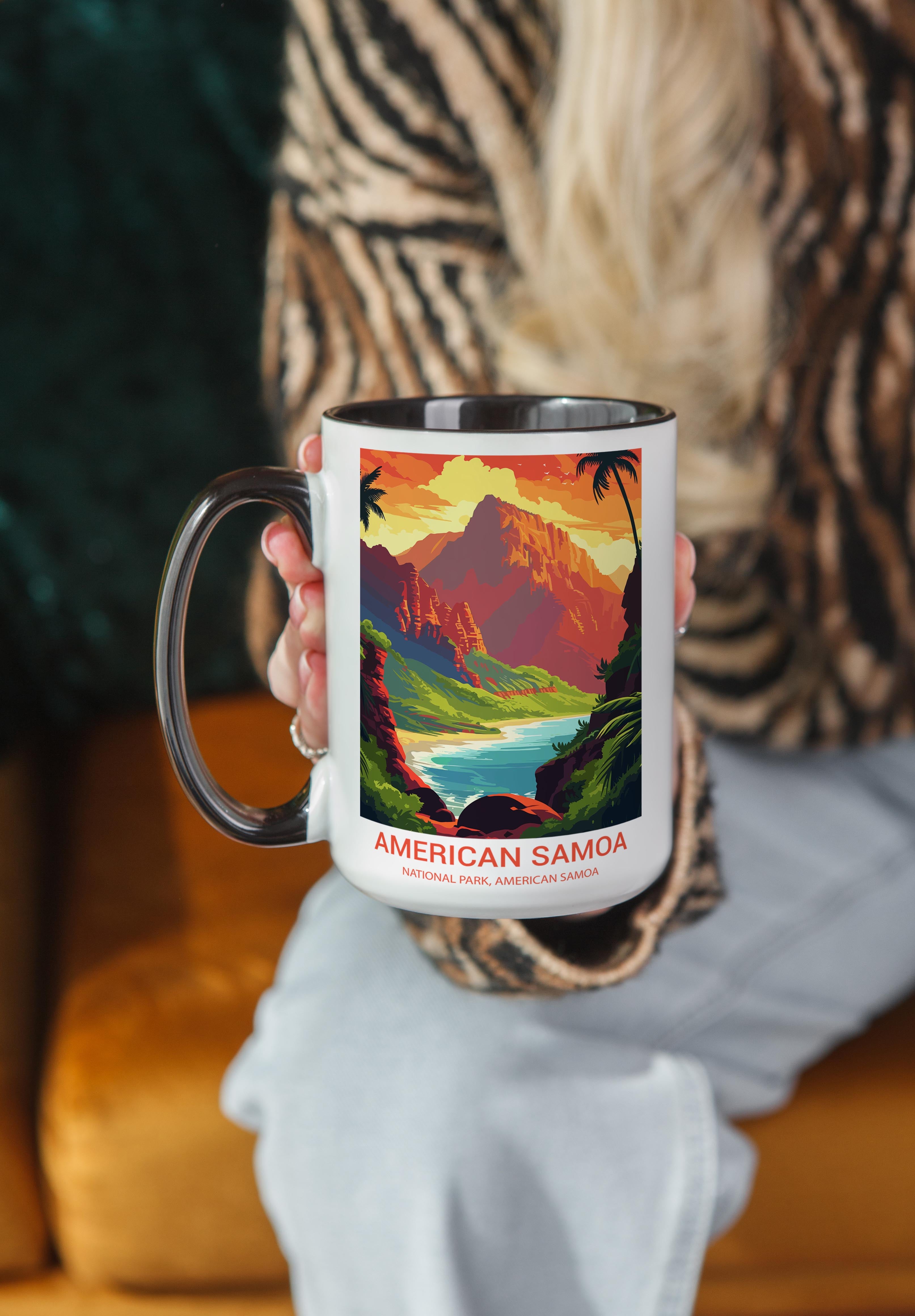 American Samoa - US National Park Tourism Mug