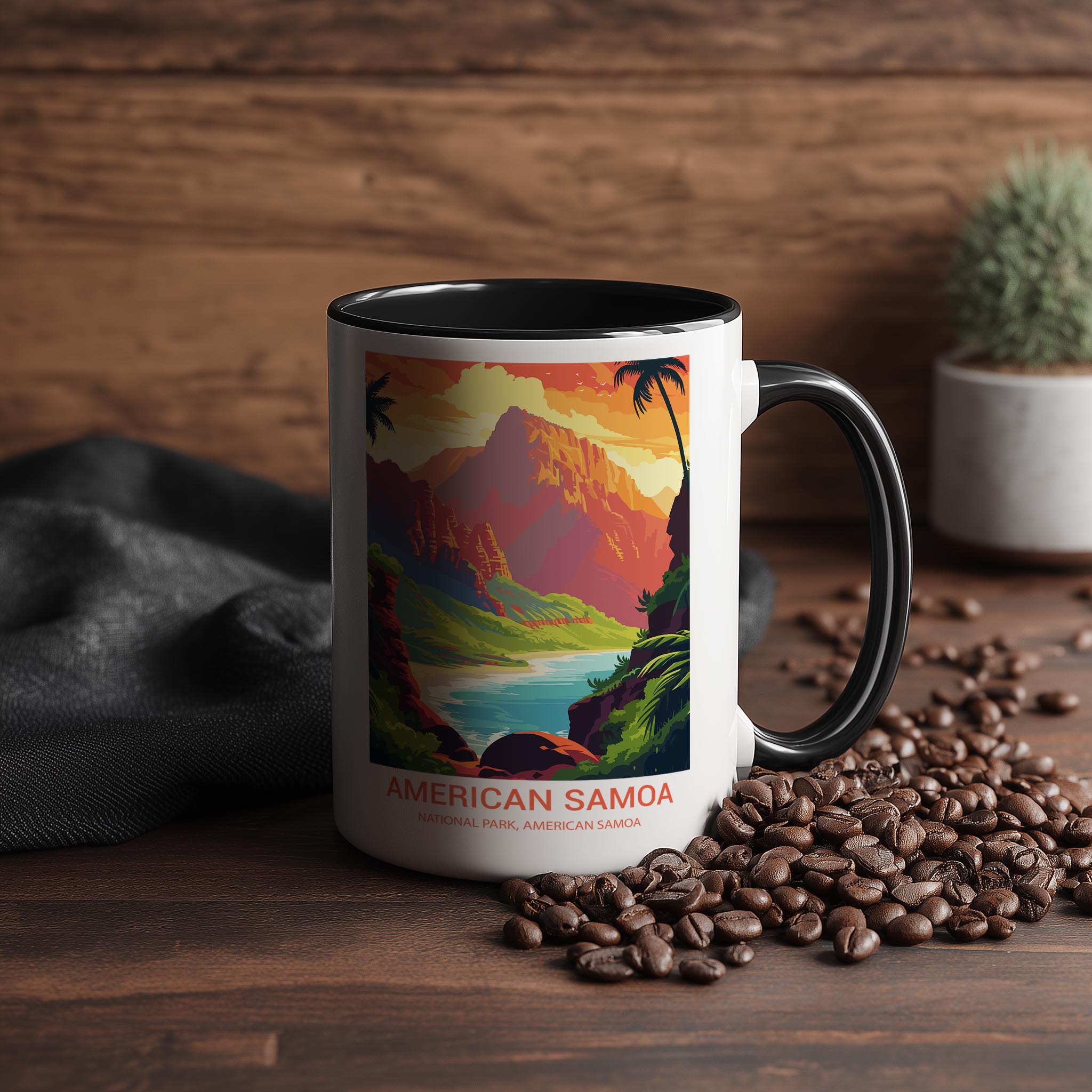 American Samoa - US National Park Tourism Mug