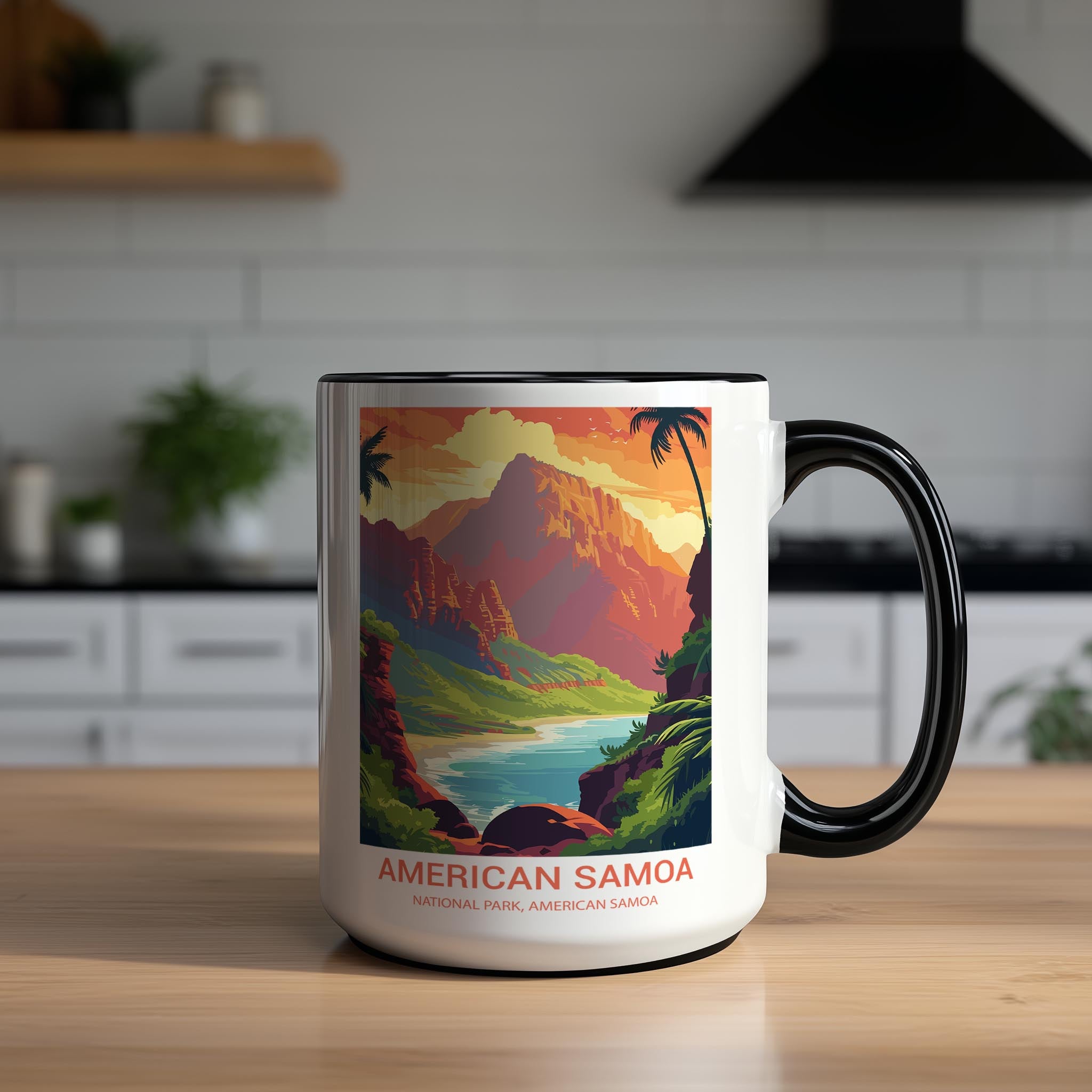 American Samoa - US National Park Tourism Mug