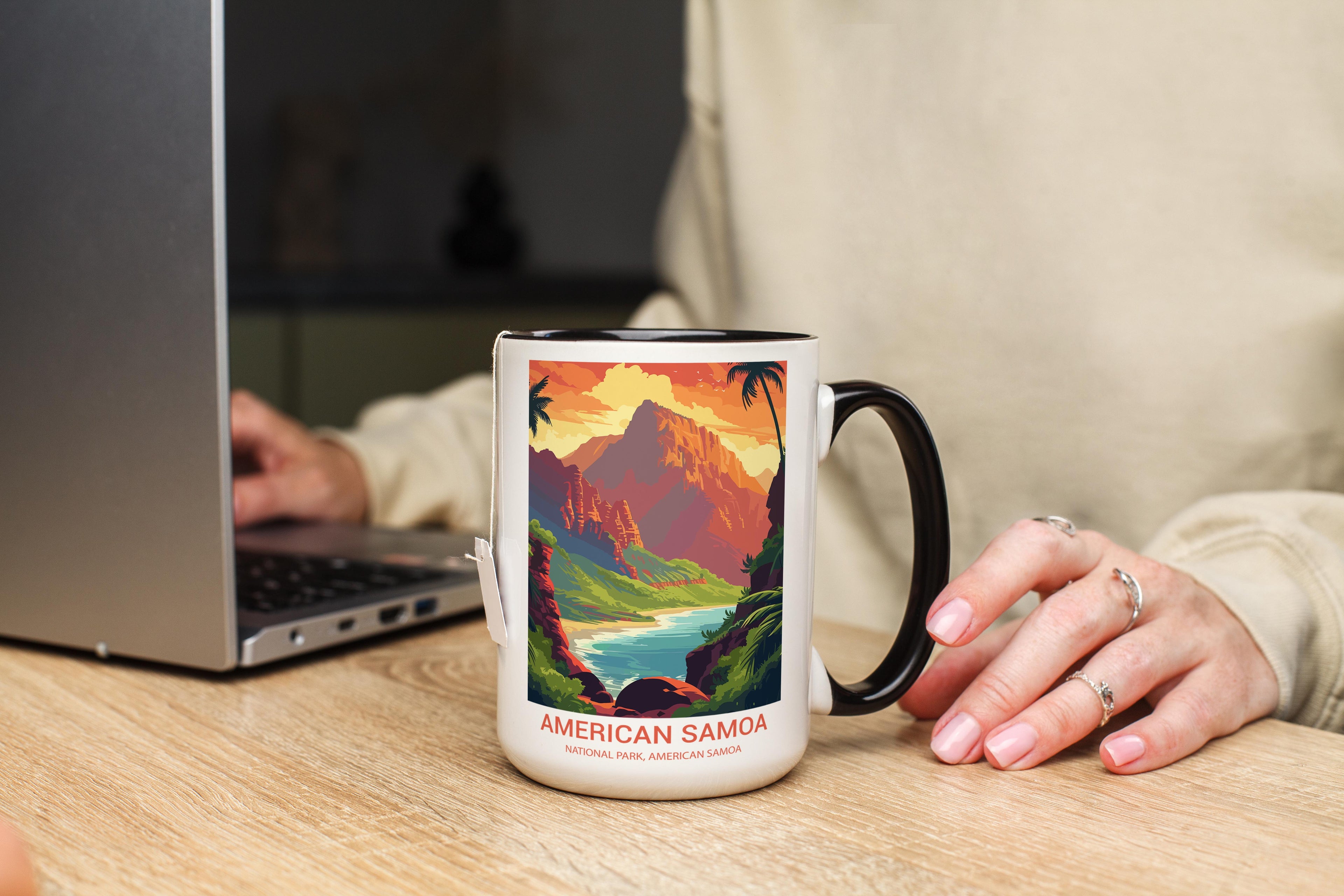 American Samoa - US National Park Tourism Mug