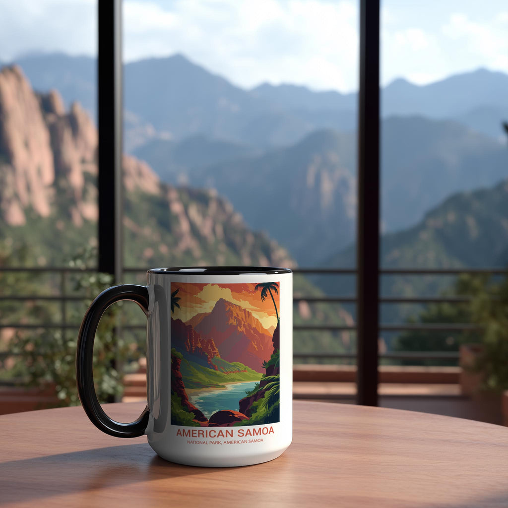 American Samoa - US National Park Tourism Mug