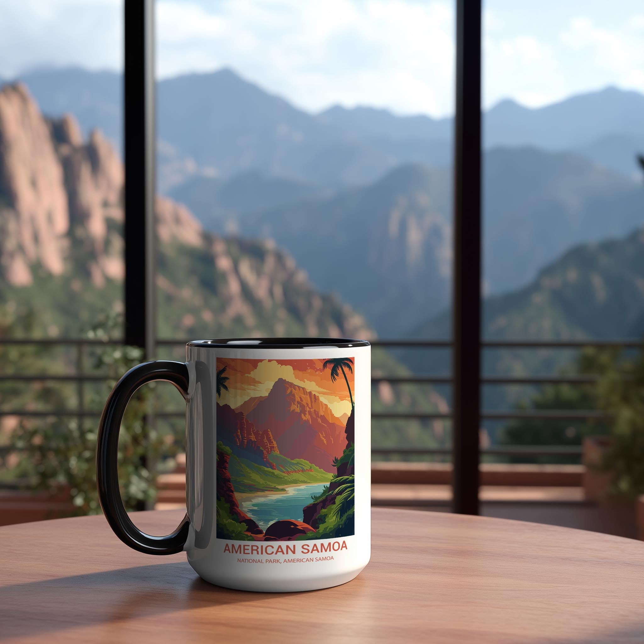 American Samoa - US National Park Tourism Mug