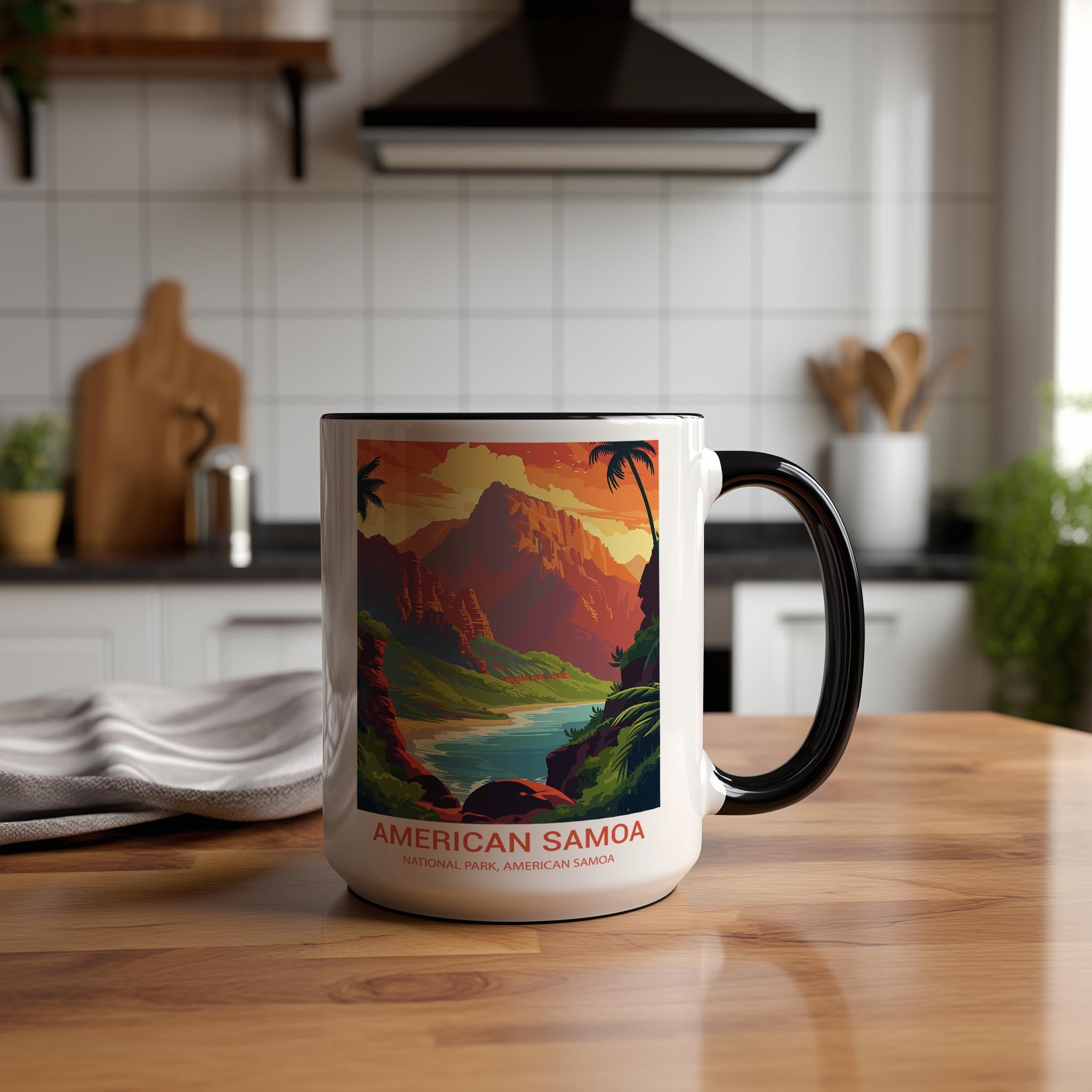 American Samoa - US National Park Tourism Mug