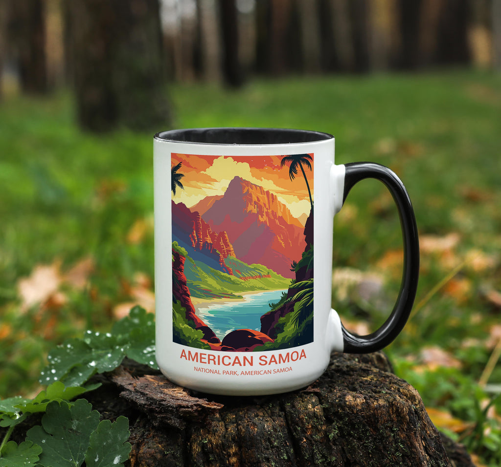 American Samoa - US National Park Tourism Mug