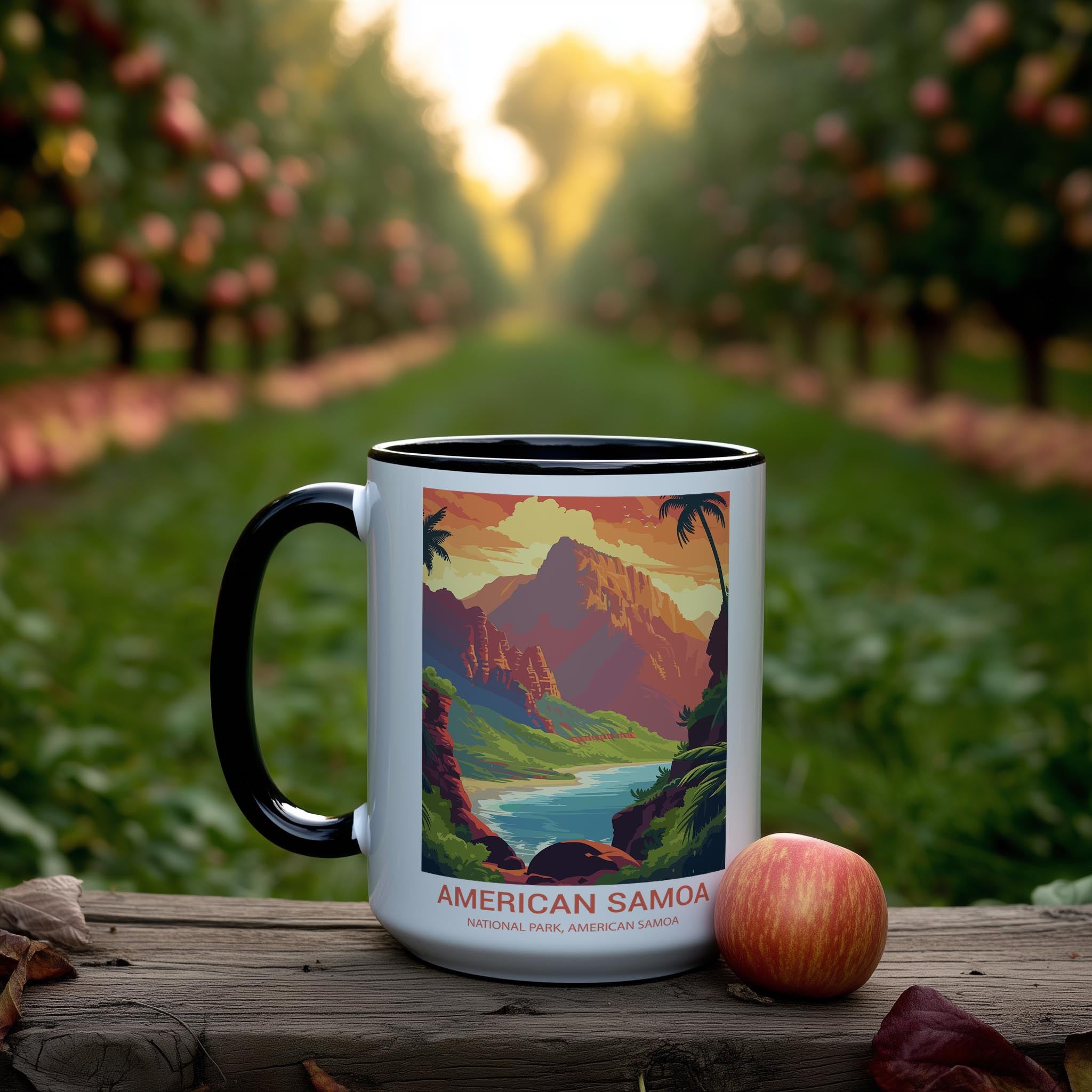 American Samoa - US National Park Tourism Mug