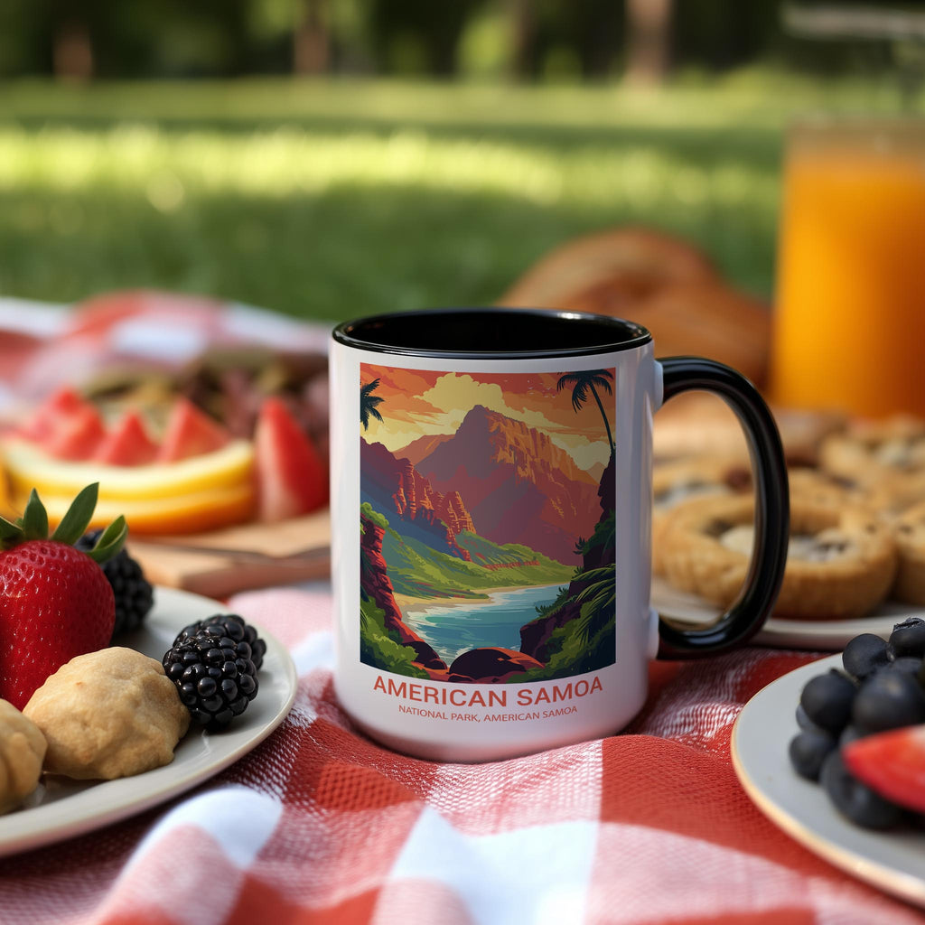 American Samoa - US National Park Tourism Mug