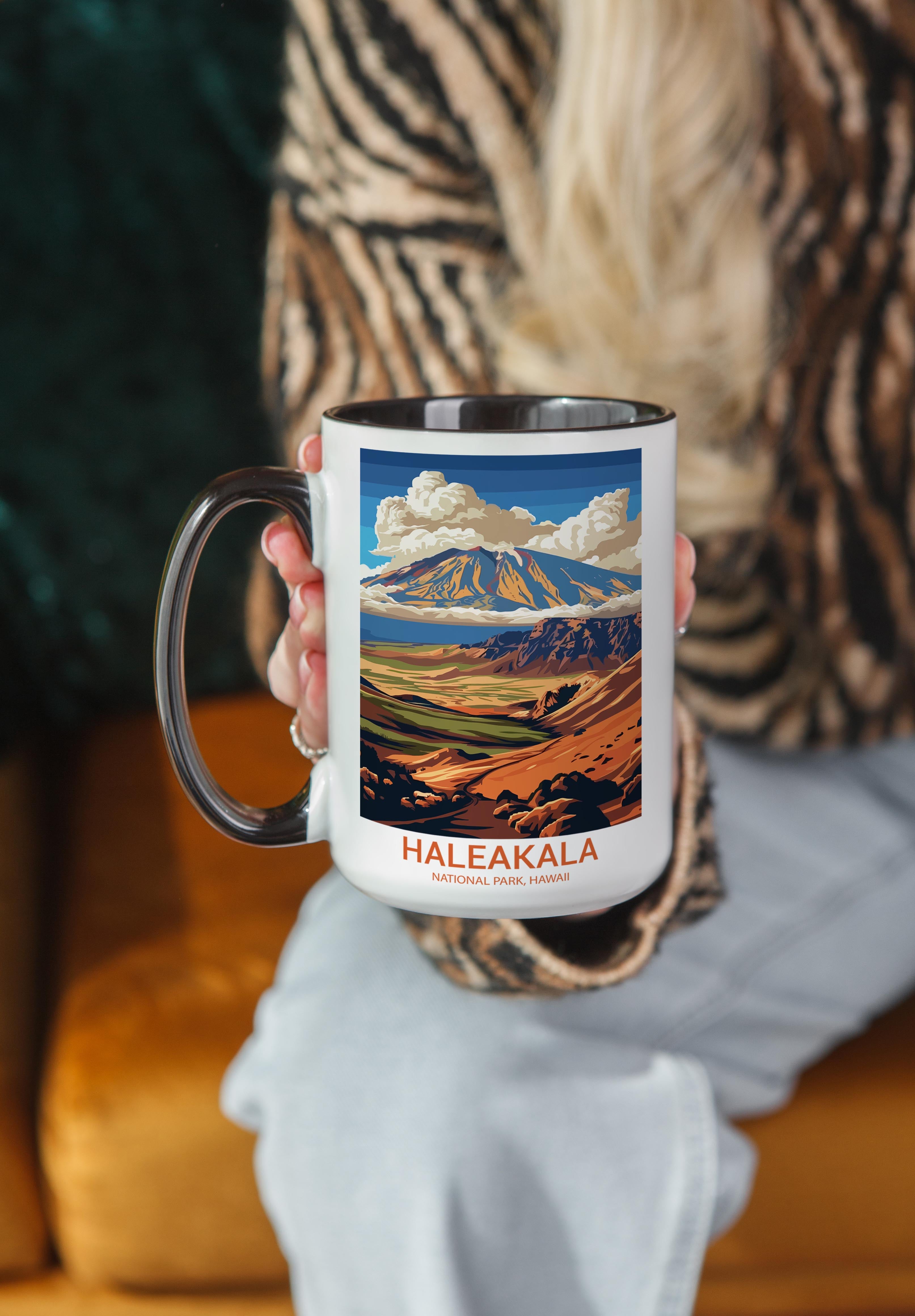 Haleakala - Hawaii - US National Park Tourism Mug