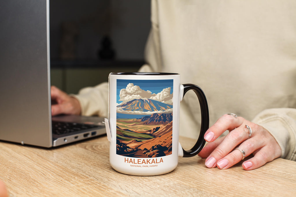 Haleakala - Hawaii - US National Park Tourism Mug