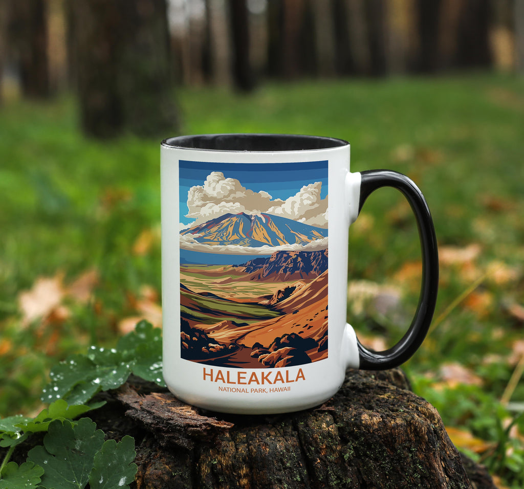 Haleakala - Hawaii - US National Park Tourism Mug