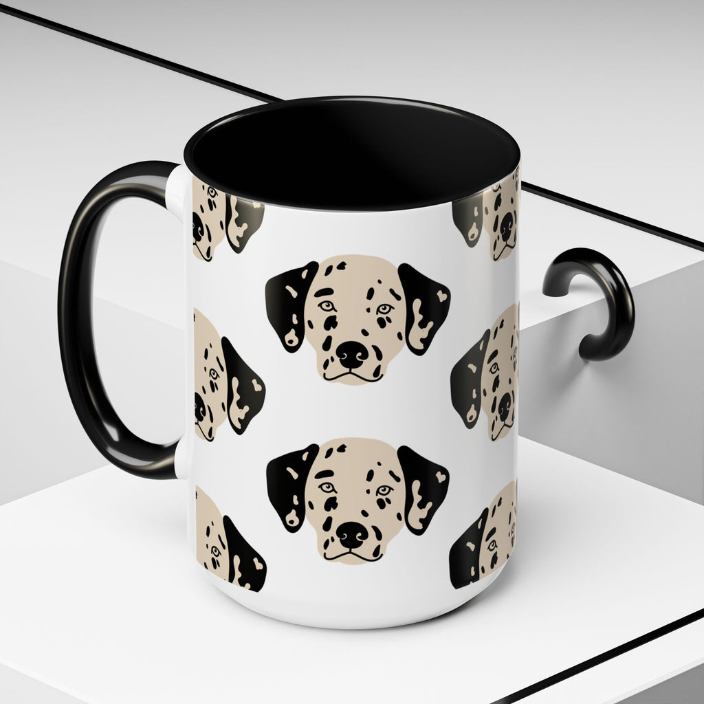 Dalmation Dog Doodle Design 15oz Mug