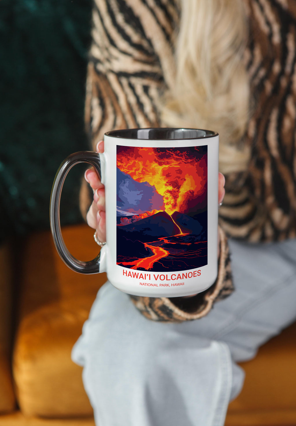 Hawai'i Volcanoes - Hawaii - US National Park Tourism Mug