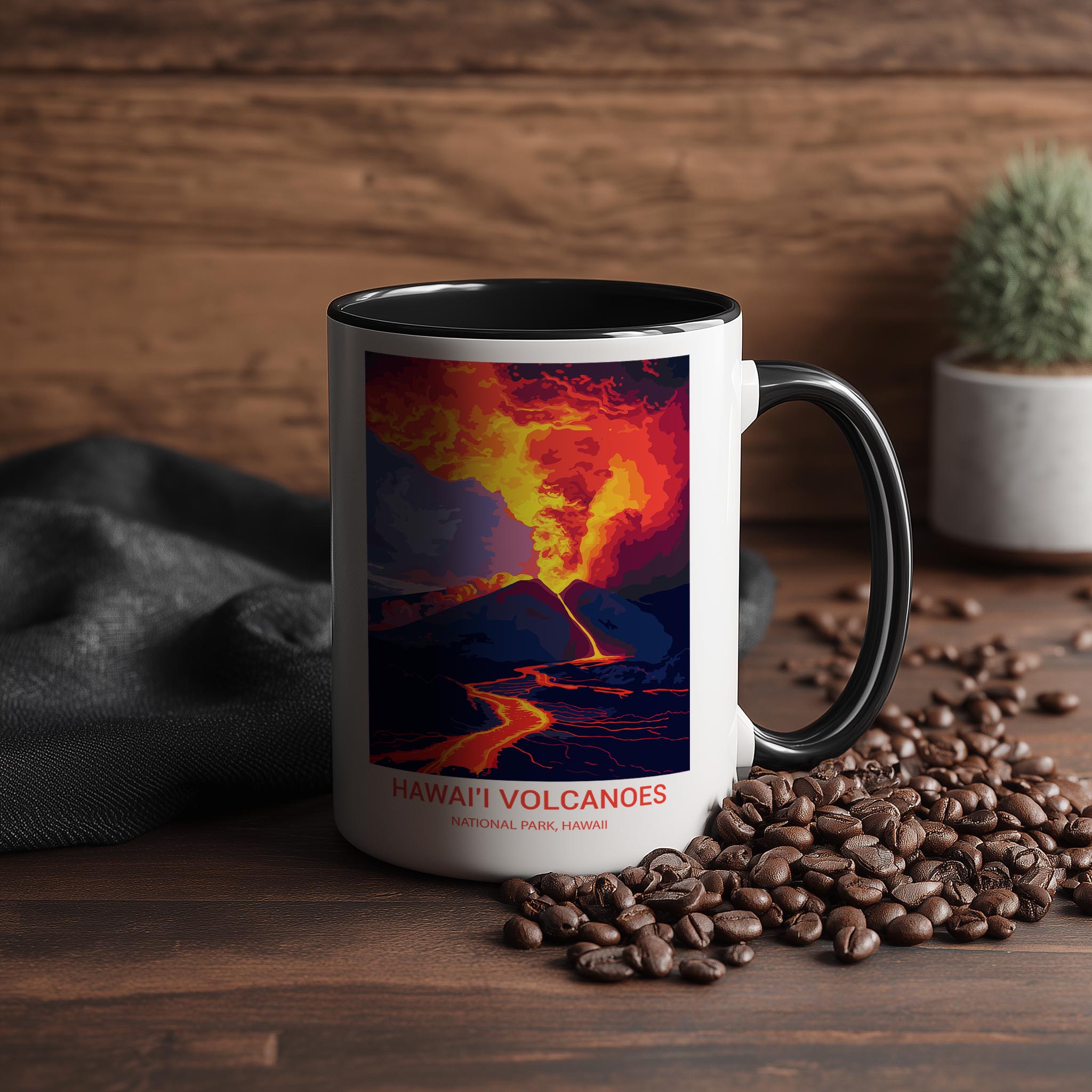 Hawai'i Volcanoes - Hawaii - US National Park Tourism Mug