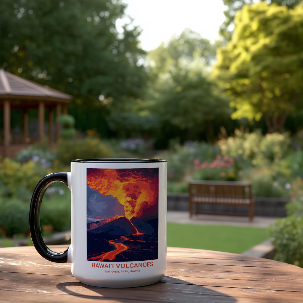Hawai'i Volcanoes - Hawaii - US National Park Tourism Mug