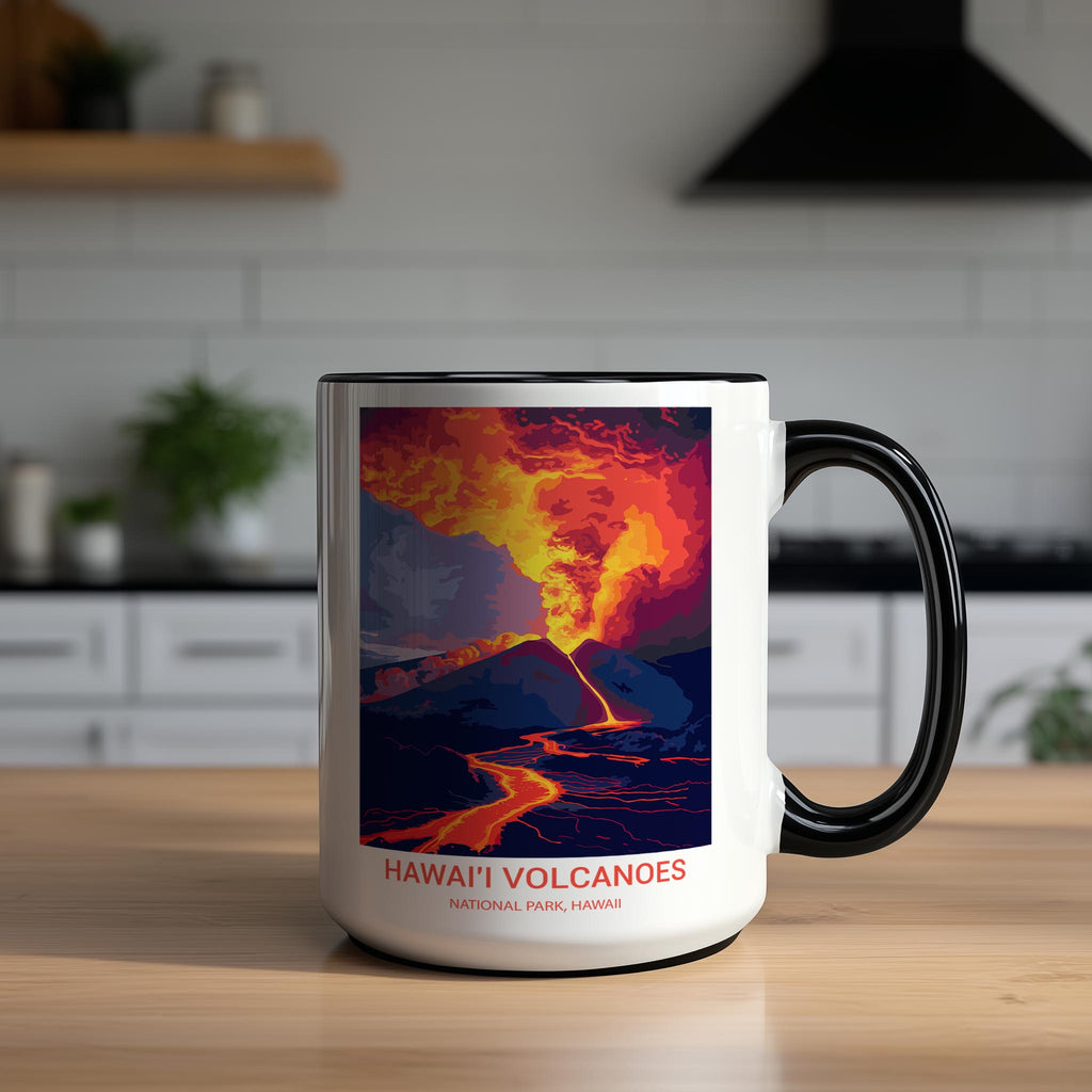 Hawai'i Volcanoes - Hawaii - US National Park Tourism Mug
