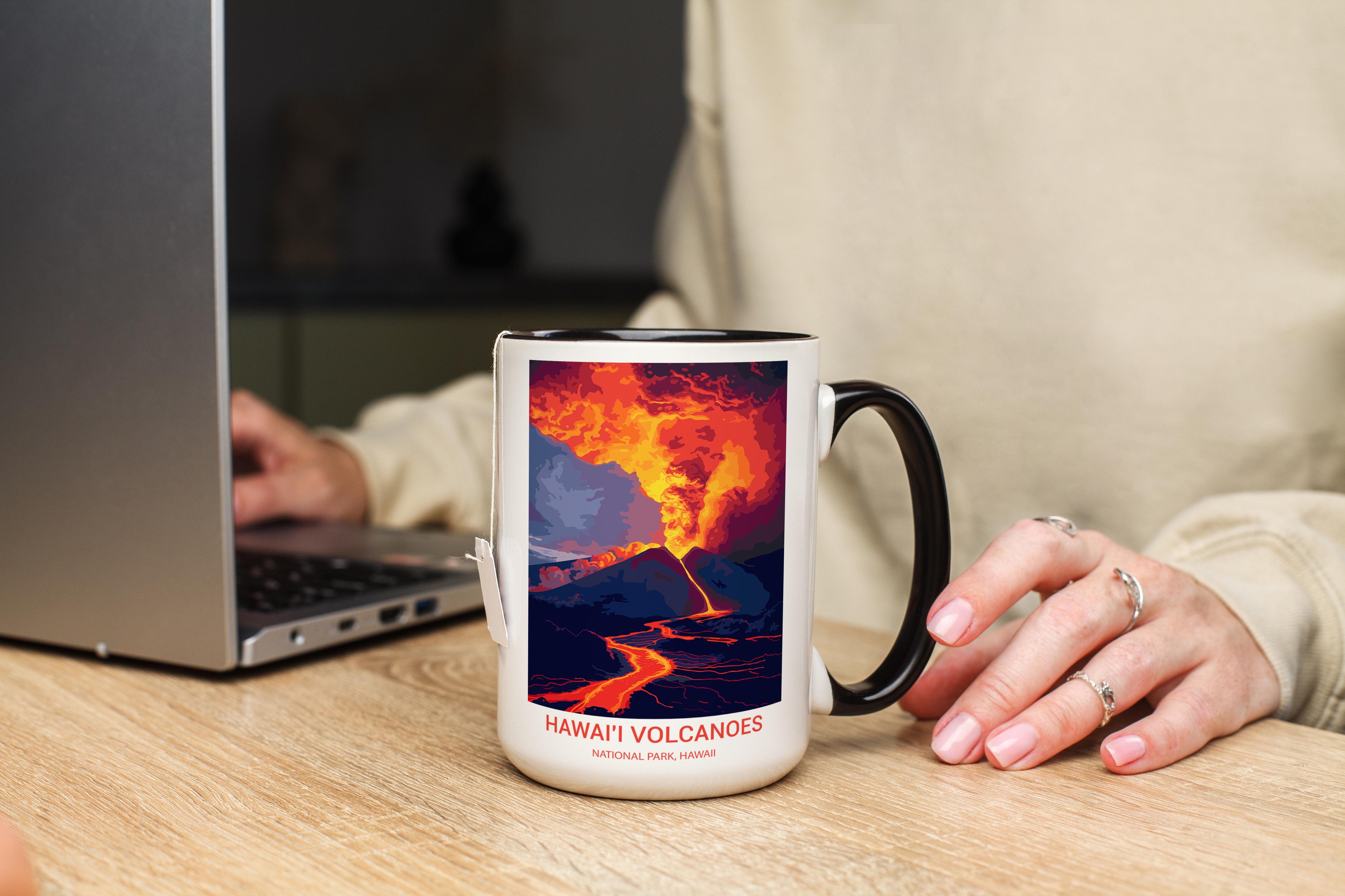 Hawai'i Volcanoes - Hawaii - US National Park Tourism Mug