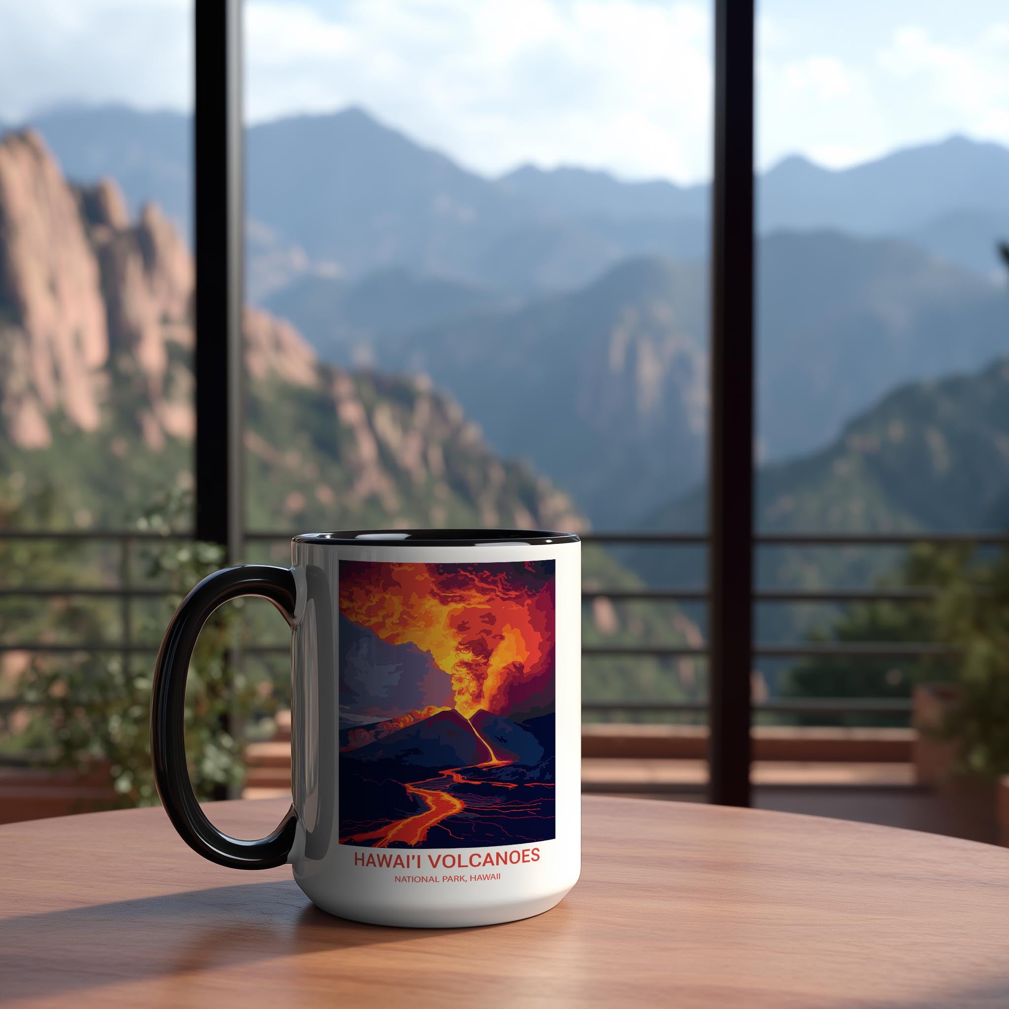 Hawai'i Volcanoes - Hawaii - US National Park Tourism Mug