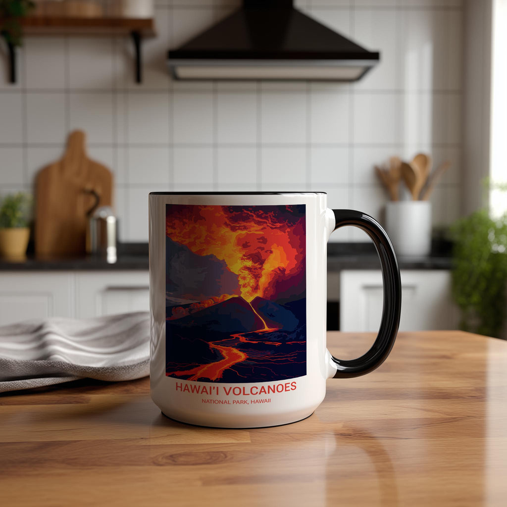 Hawai'i Volcanoes - Hawaii - US National Park Tourism Mug