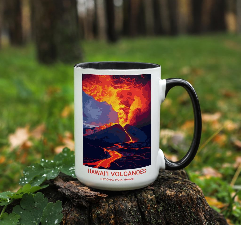 Hawai'i Volcanoes - Hawaii - US National Park Tourism Mug
