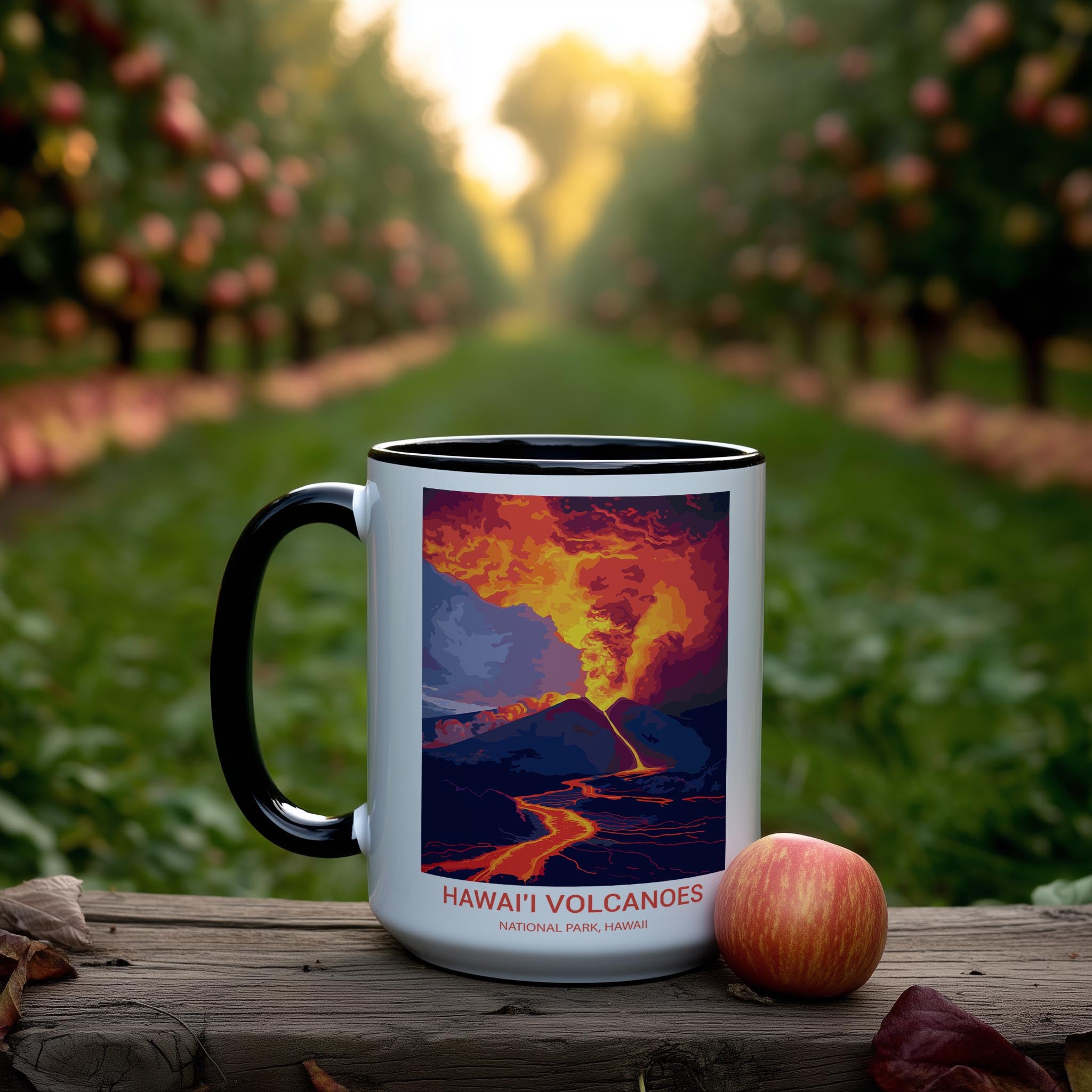 Hawai'i Volcanoes - Hawaii - US National Park Tourism Mug