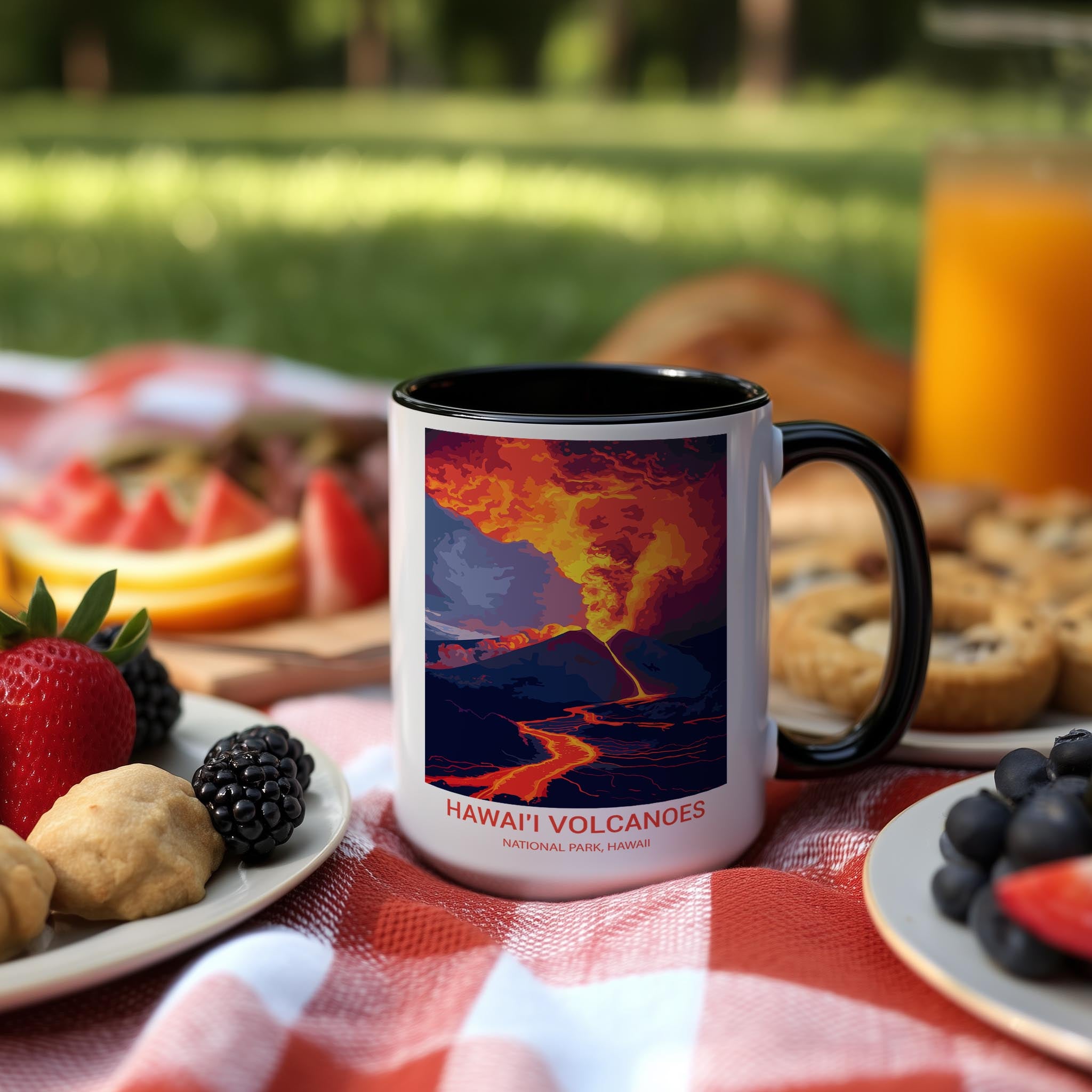 Hawai'i Volcanoes - Hawaii - US National Park Tourism Mug