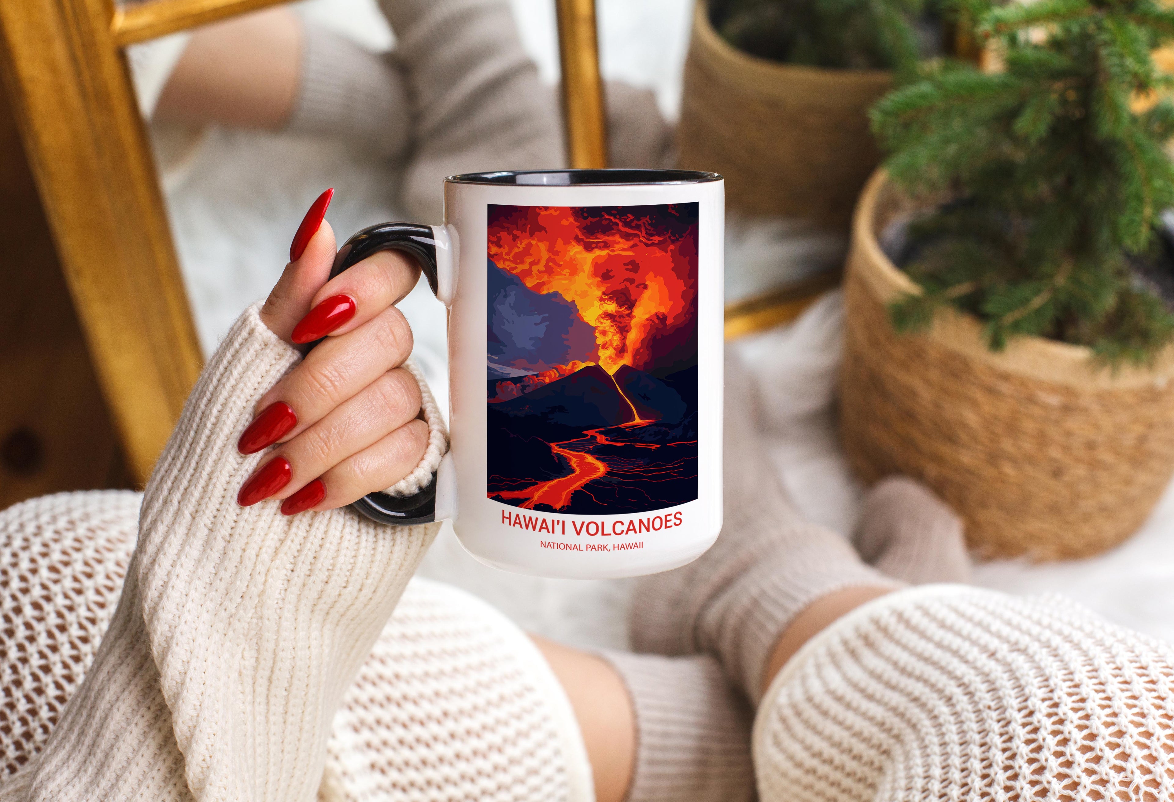 Hawai'i Volcanoes - Hawaii - US National Park Tourism Mug