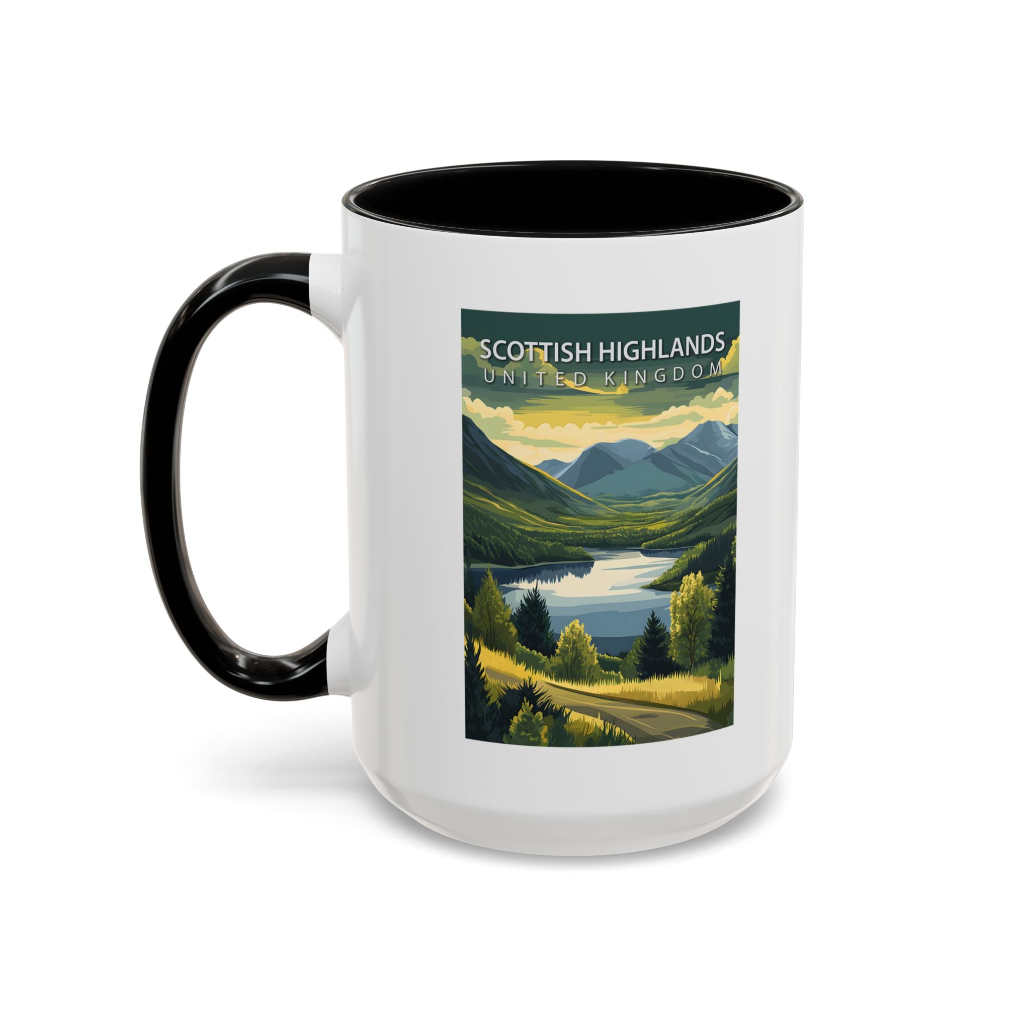 The Scottish Highlands - United Kingdom - Global Treasures Mug