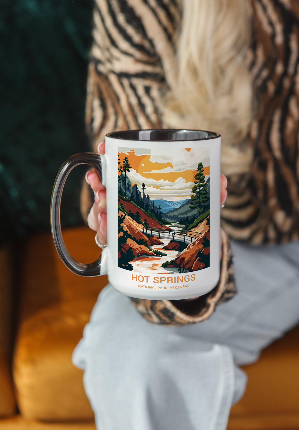 Hot Springs - Arkansas - US National Park Tourism Mug