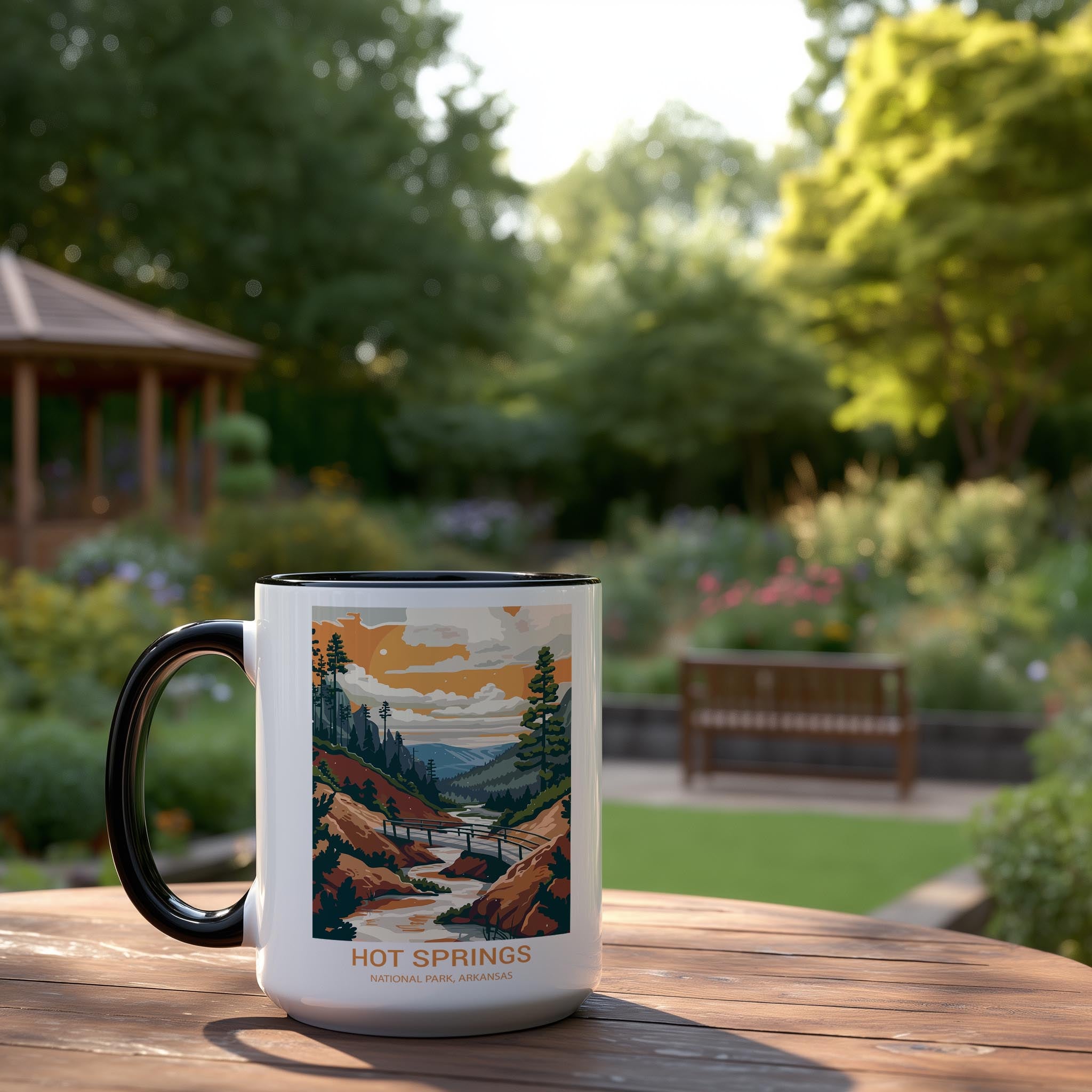 Hot Springs - Arkansas - US National Park Tourism Mug
