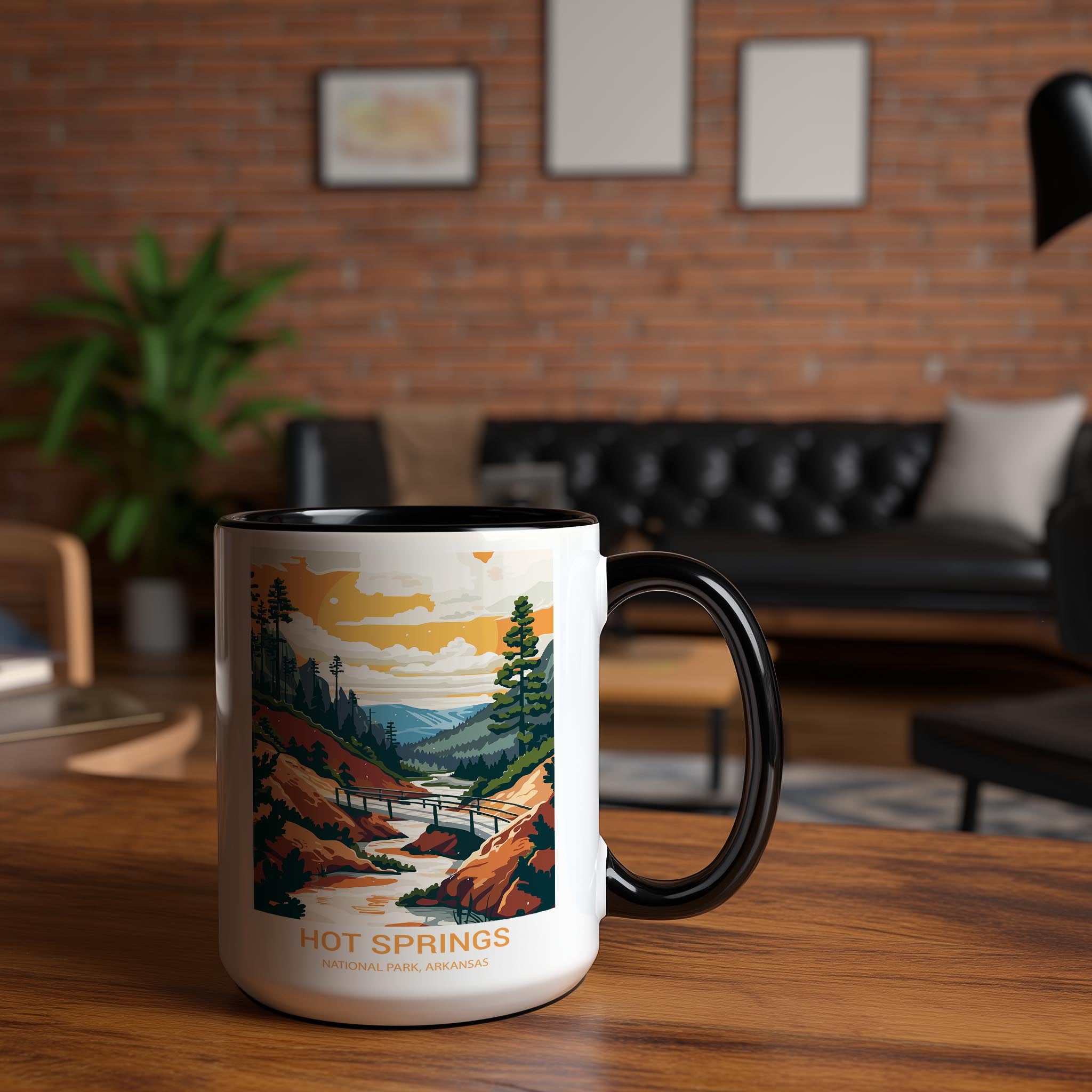 Hot Springs - Arkansas - US National Park Tourism Mug