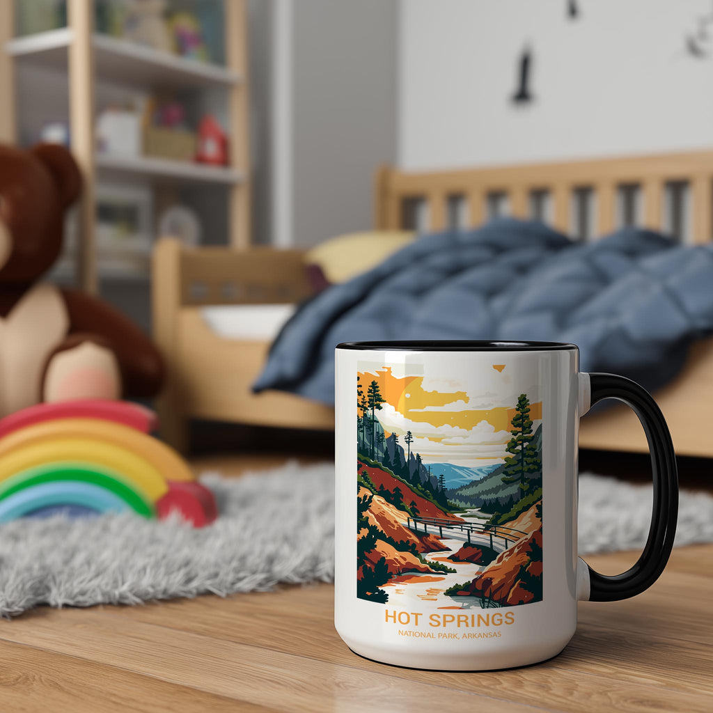 Hot Springs - Arkansas - US National Park Tourism Mug
