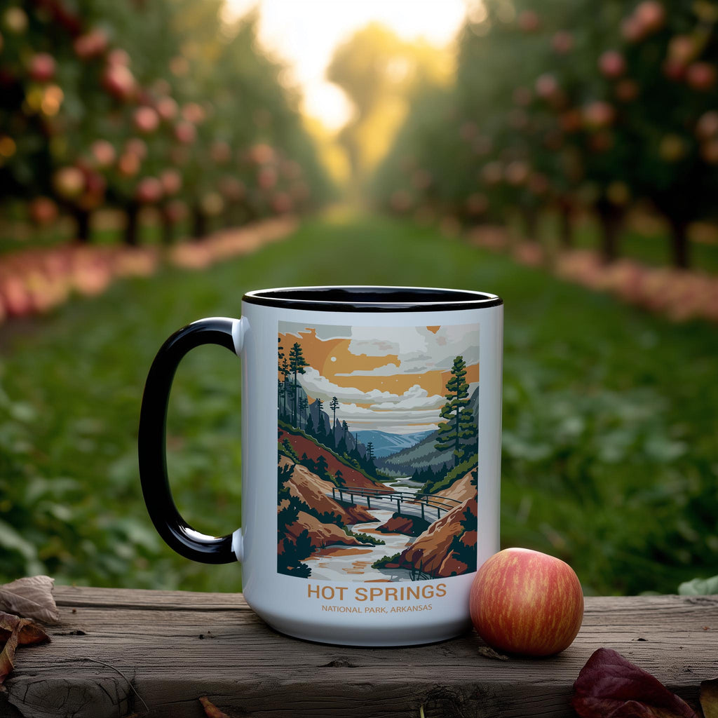 Hot Springs - Arkansas - US National Park Tourism Mug
