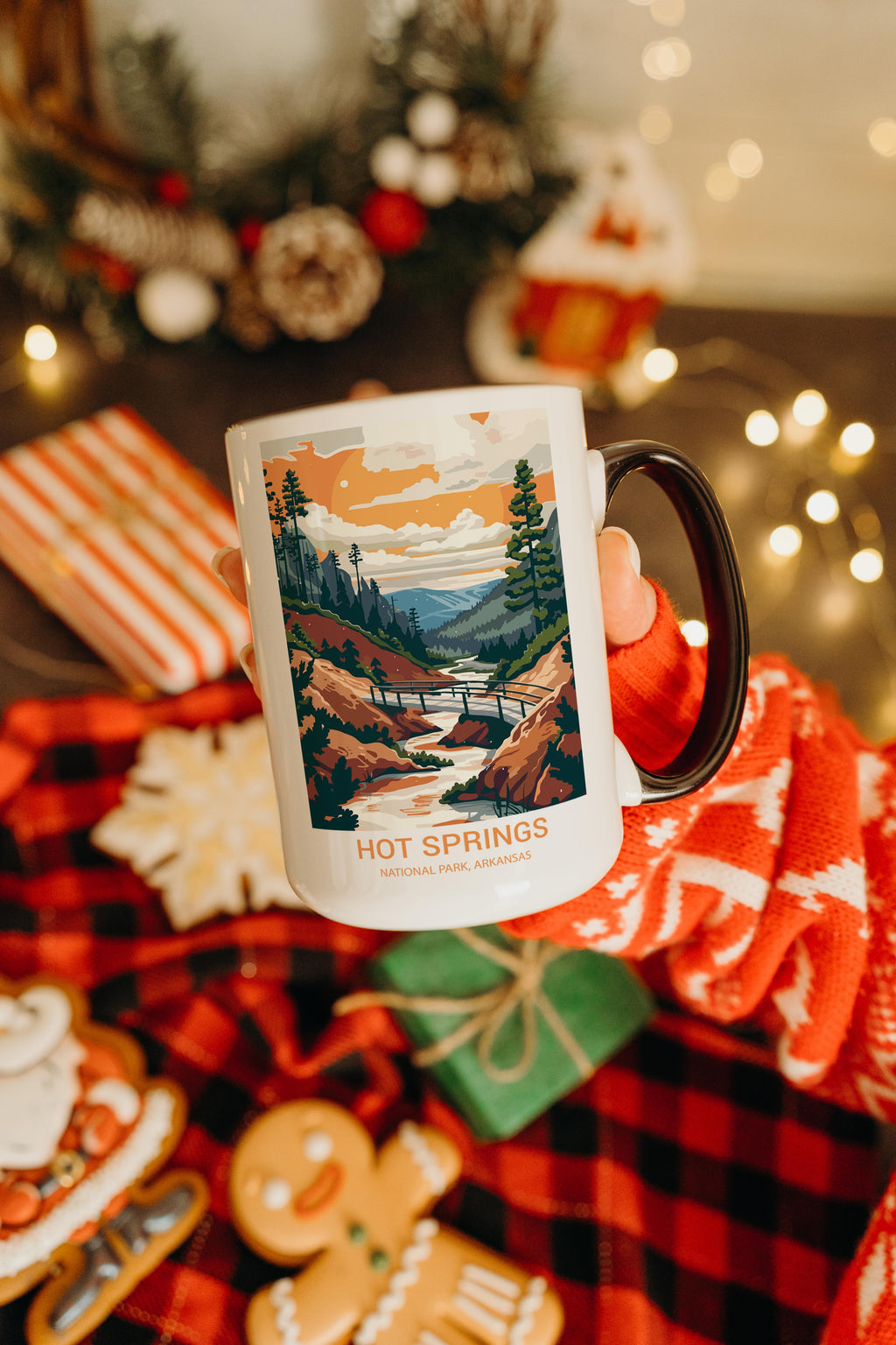 Hot Springs - Arkansas - US National Park Tourism Mug