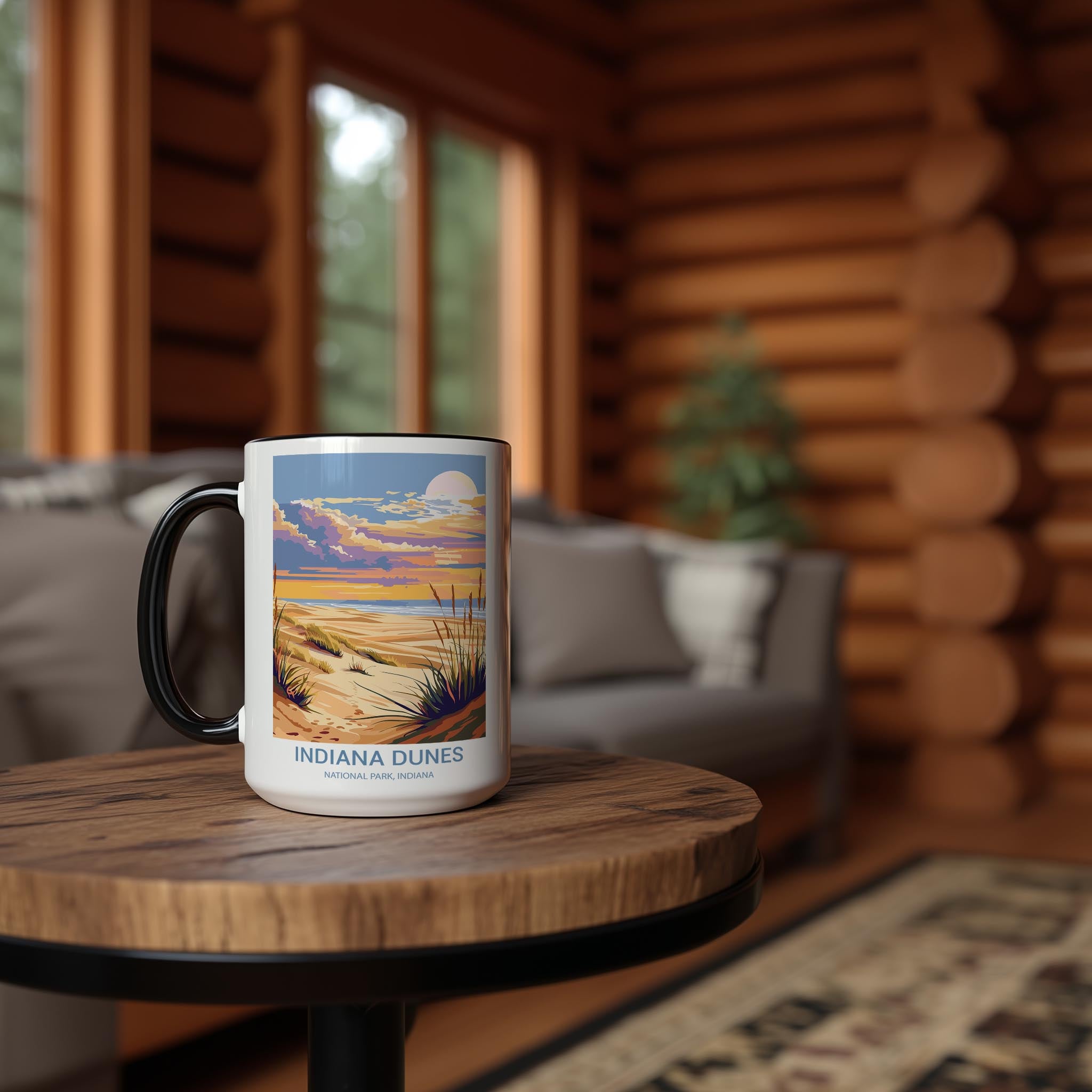Indiana Dunes - Indiana - US National Park Tourism Mug
