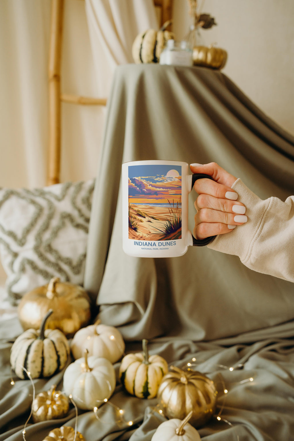 Indiana Dunes - Indiana - US National Park Tourism Mug