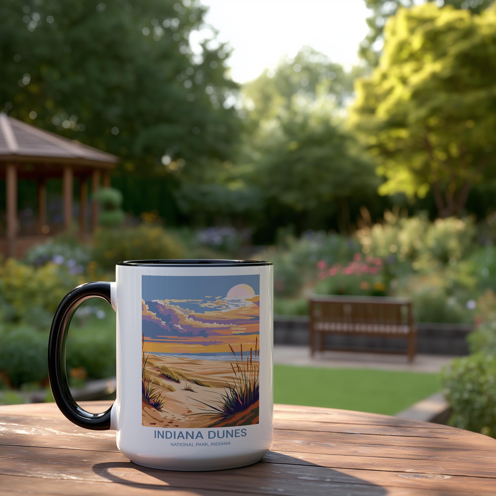 Indiana Dunes - Indiana - US National Park Tourism Mug