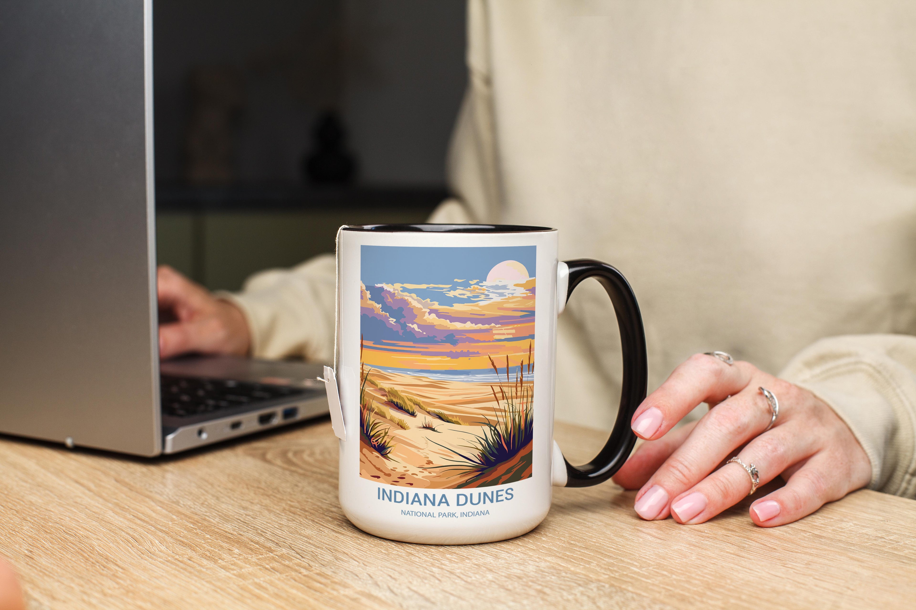 Indiana Dunes - Indiana - US National Park Tourism Mug