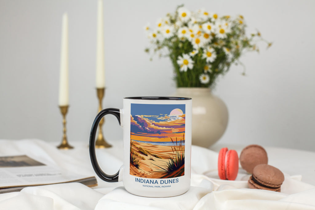 Indiana Dunes - Indiana - US National Park Tourism Mug